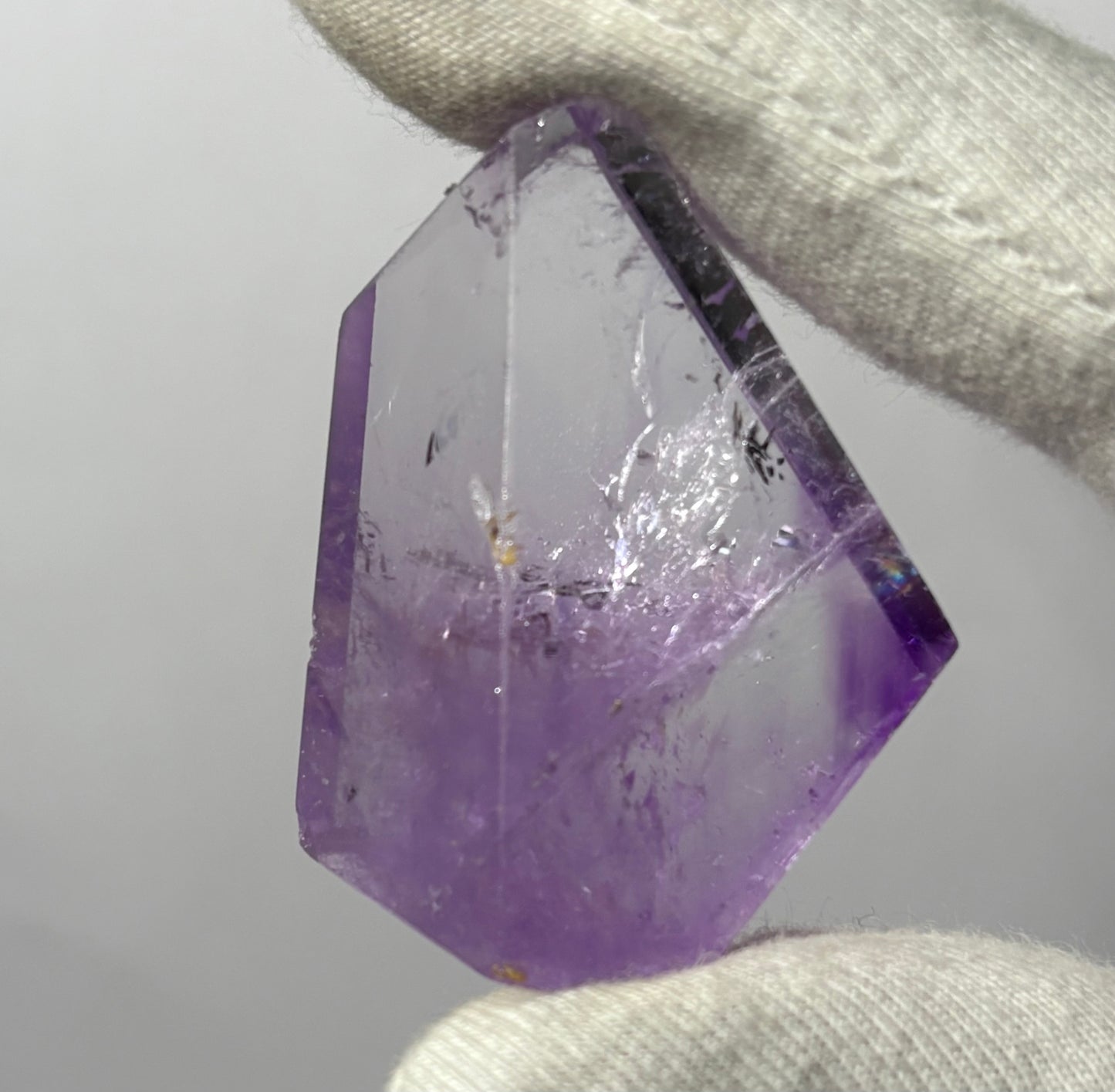 Amethyst Faceted Mini Freeform Crystal Gemstone (4)