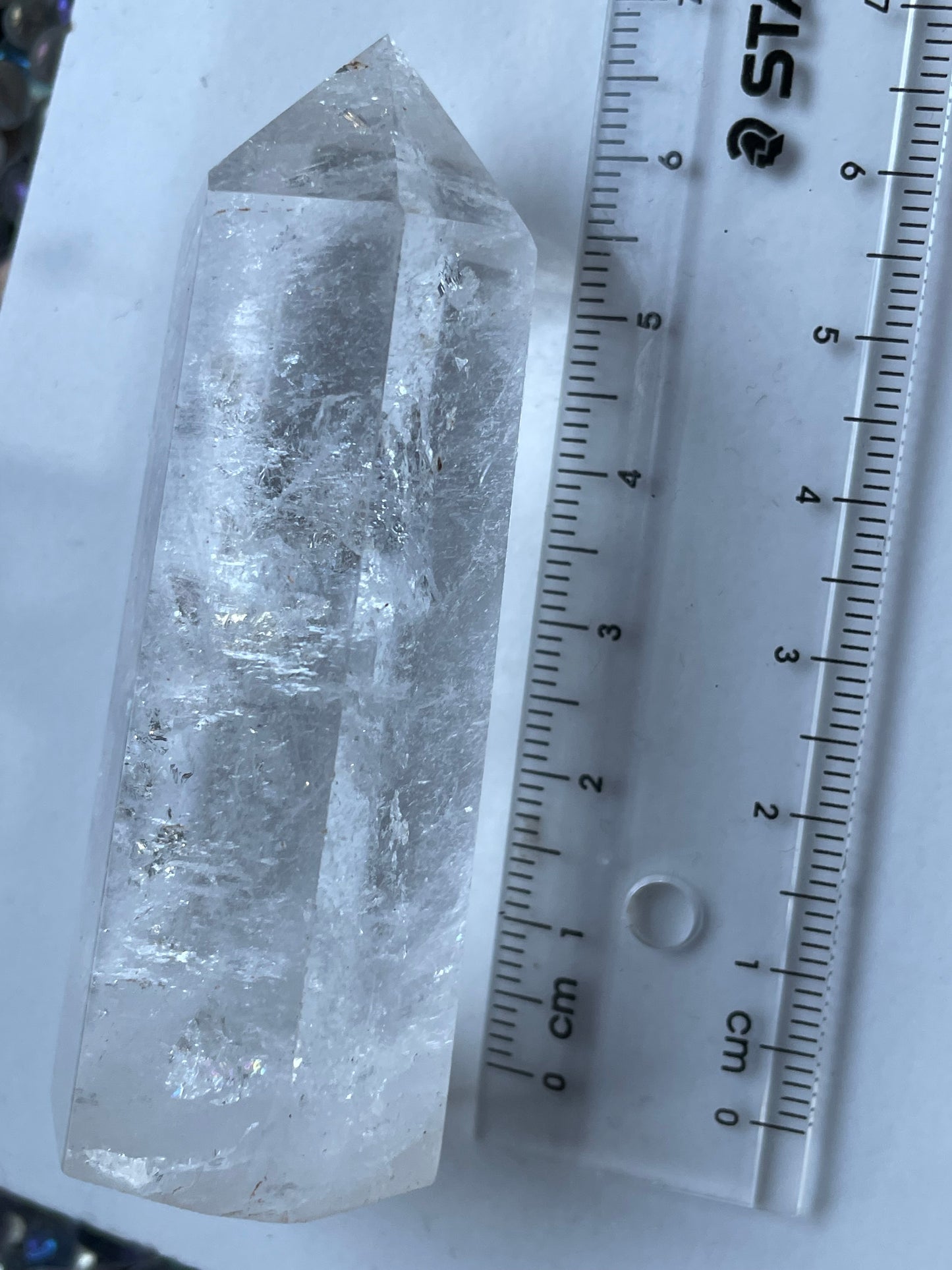 Clear Quartz Crystal Gemstone Point Tower - Clarity 2 (A)