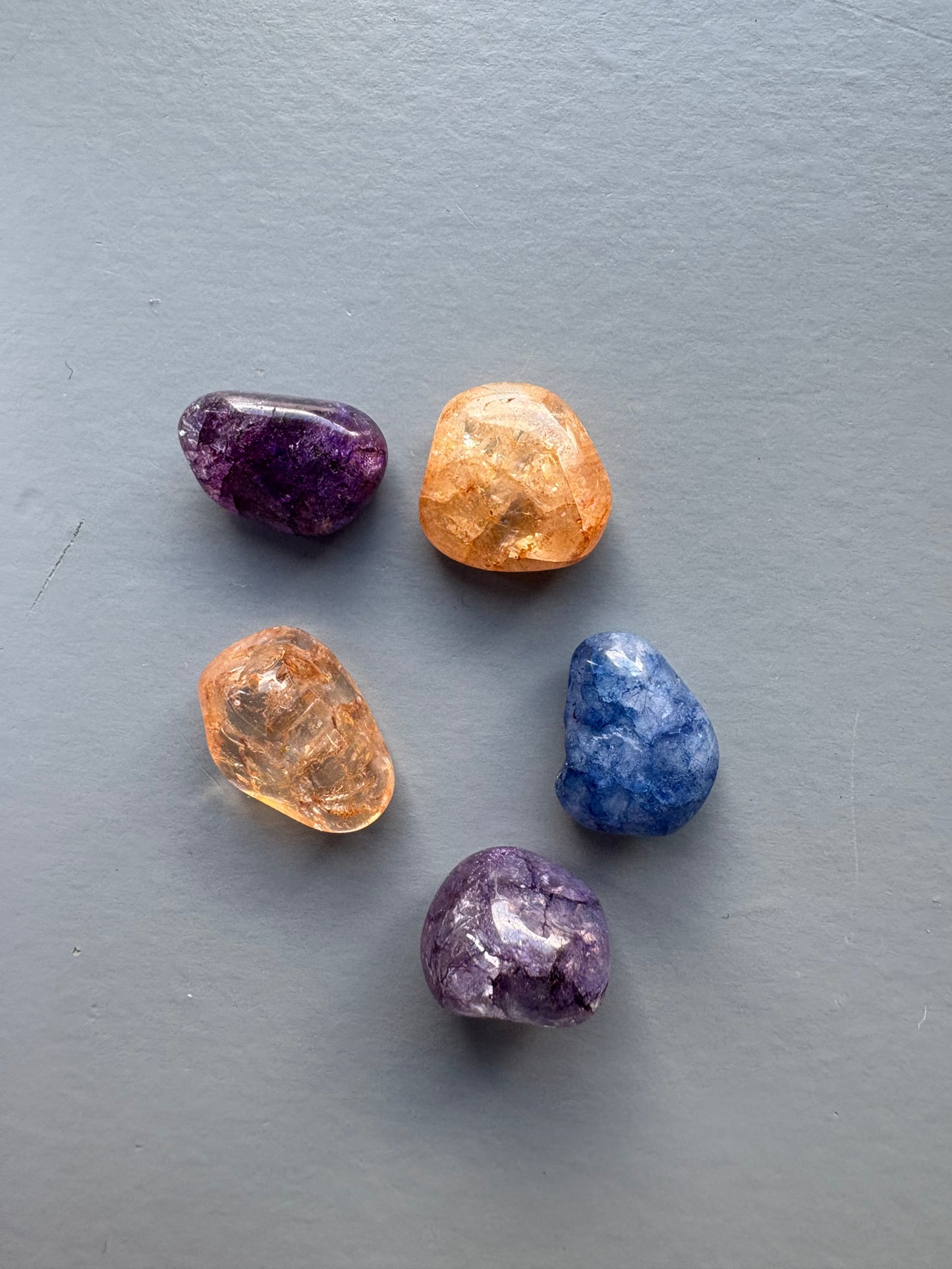 Crystal Card & Mini Crystal Tumbled Stone Gift Set (3)