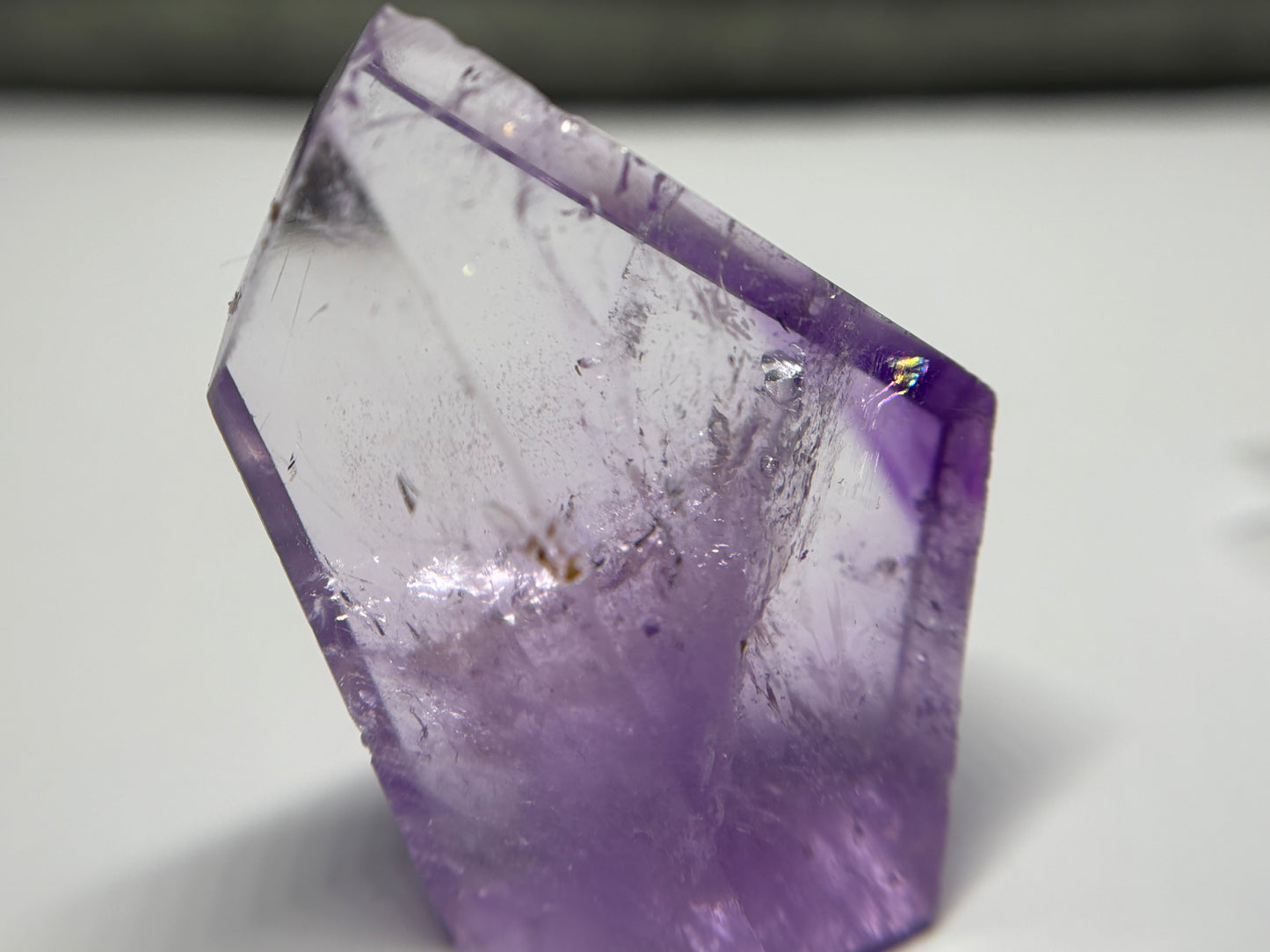 Amethyst Faceted Mini Freeform Crystal Gemstone (4)