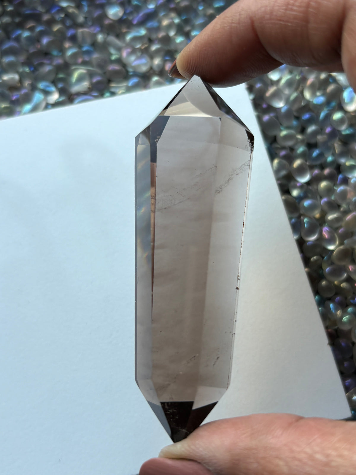 Smoky Quartz Crystal Gemstone Double Terminated Point (3)