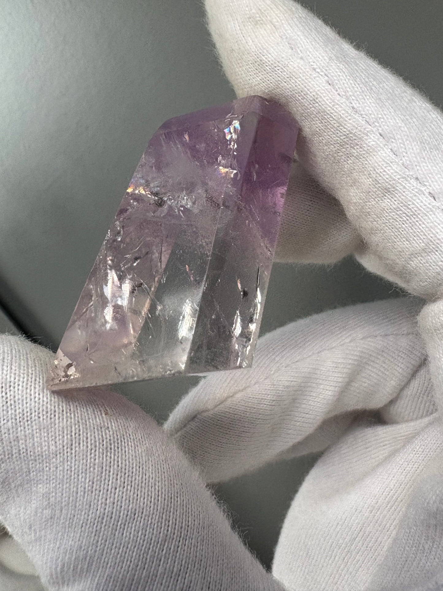 Amethyst Faceted Mini Freeform Crystal Gemstone (2)