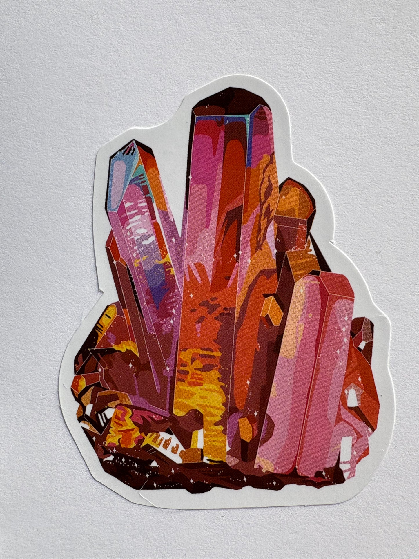 Crystal Card & Mini Crystal Tumbled Stone Gift Set (2)