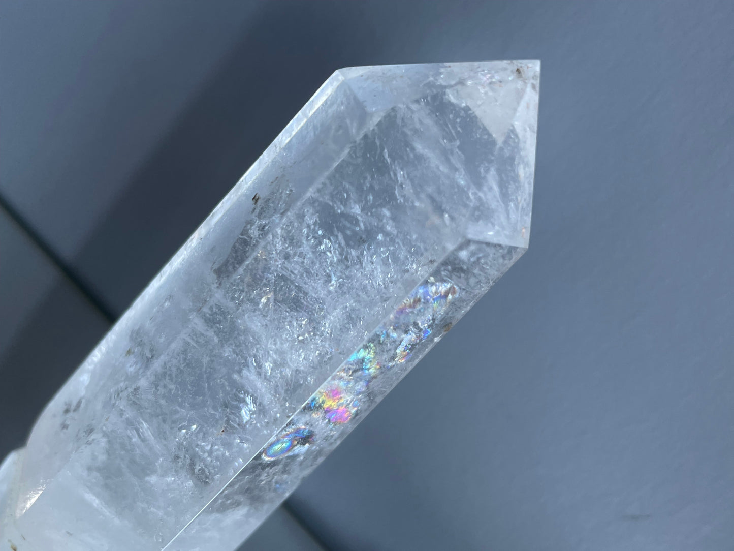 Clear Quartz Crystal Gemstone Point Tower - Clarity 2 (A)