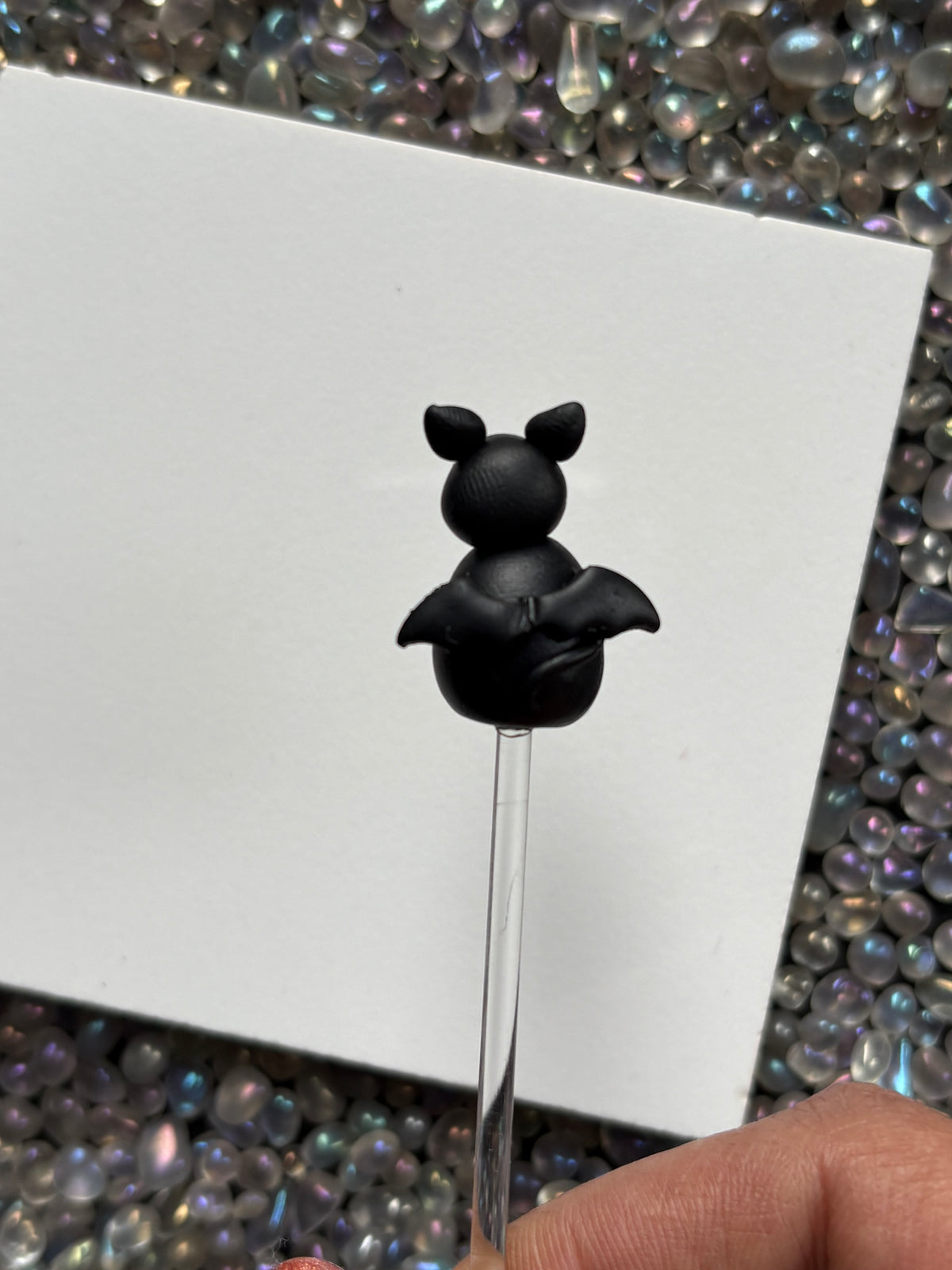 Catbat Clay Art Plant Pot Buddy