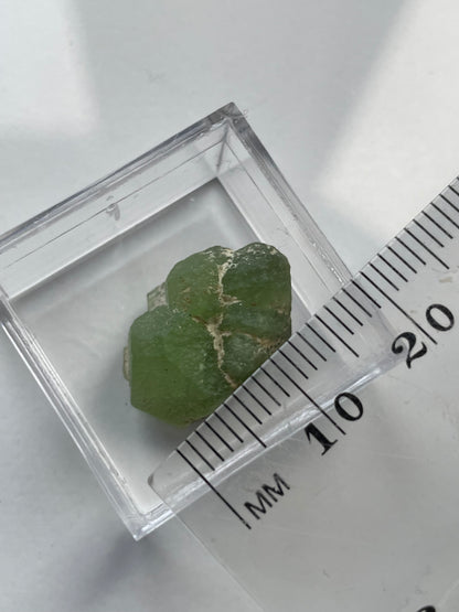 Micro Peridot Rough Crystal Gemstone Specimen (2)