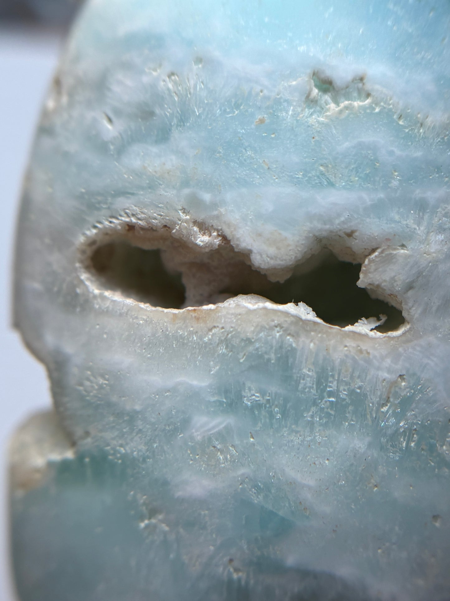 Caribbean Calcite Aragonite Crystal Gemstone Palm Stone - Medium (1)