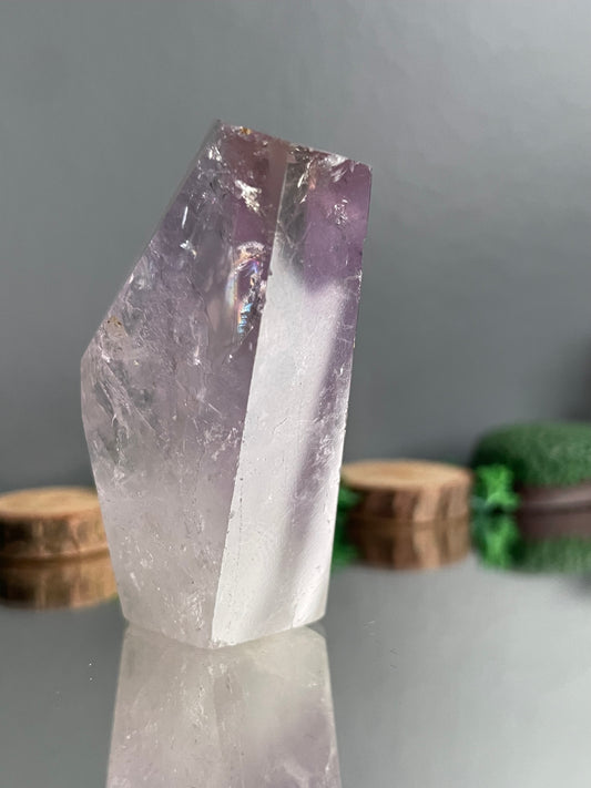 Ametrine Faceted Mini Freeform Crystal Gemstone (5)