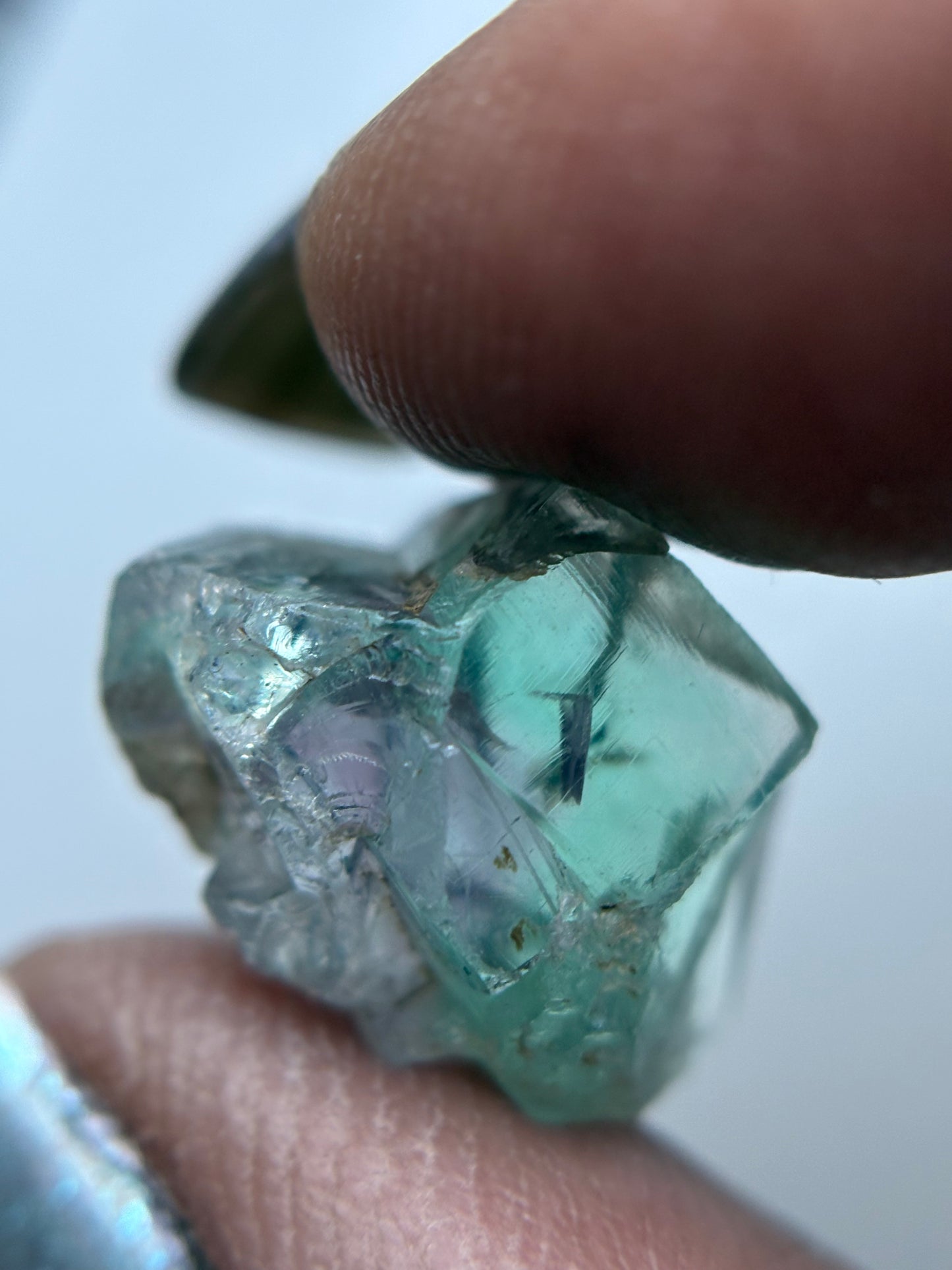 Fluorite UK Micro Rough Specimen Crystal Gemstone (3)