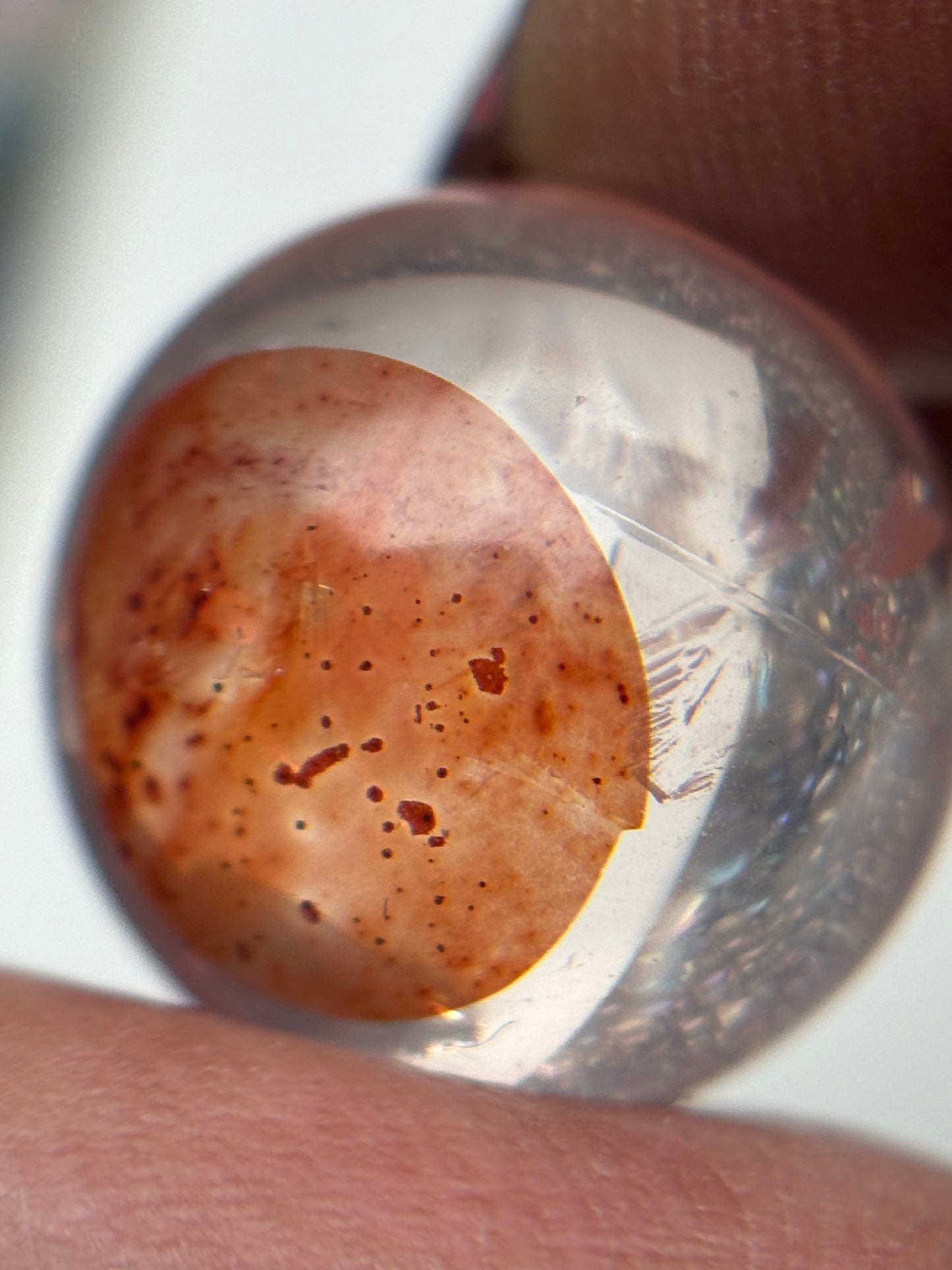 Star Fire Quartz Crystal Gemstone Sphere - Mini (1)