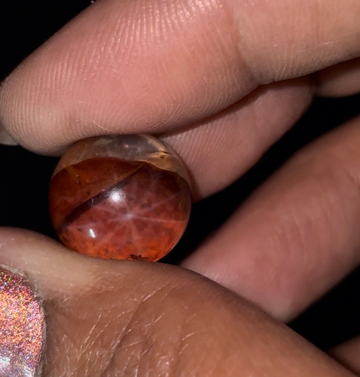 Star Fire Quartz Crystal Gemstone Sphere - Mini (4)