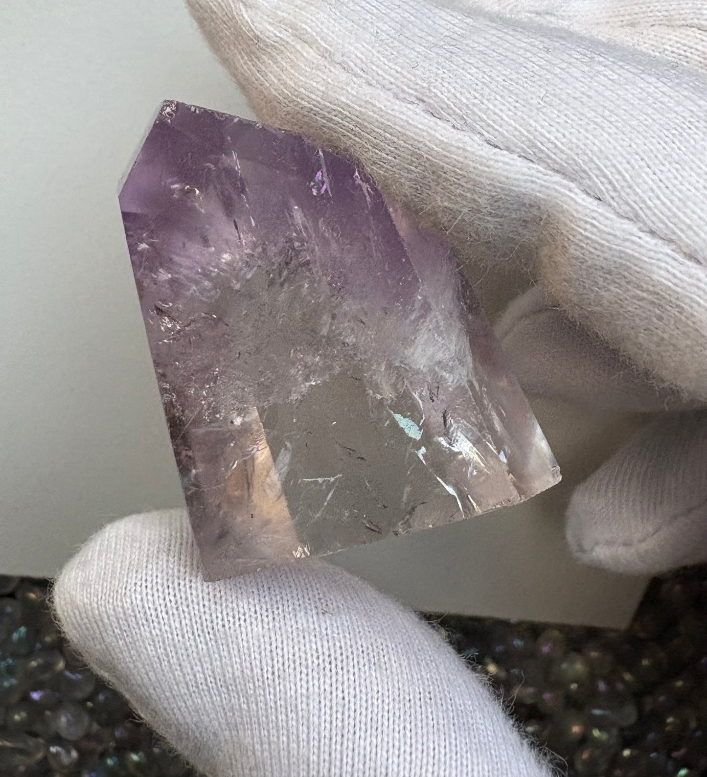 Amethyst Faceted Mini Freeform Crystal Gemstone (2)