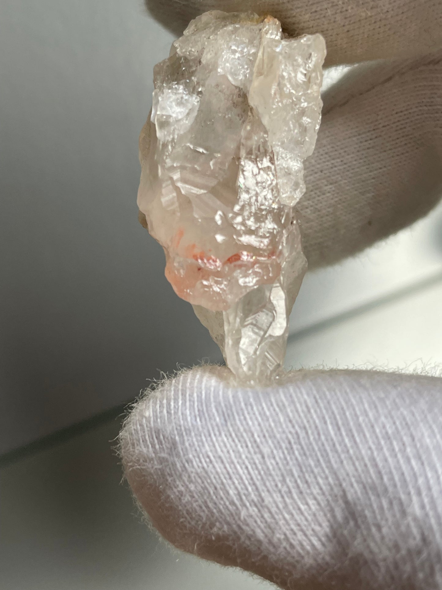 Scottish Hematoid Fire Quartz Crystal Gemstone Rough Specimen