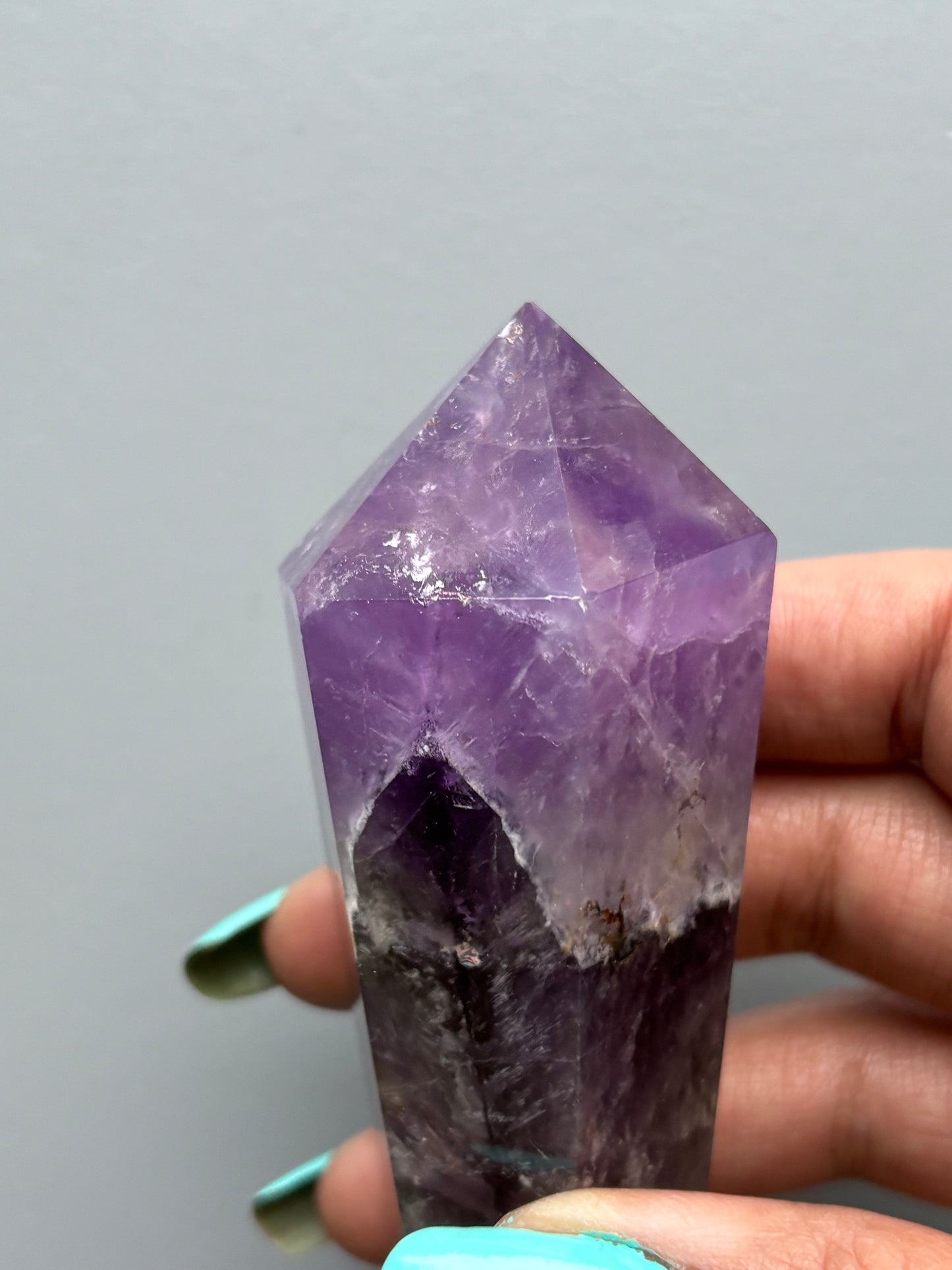 Elestial Bahia Amethyst Crystal Gemstone Point (3)