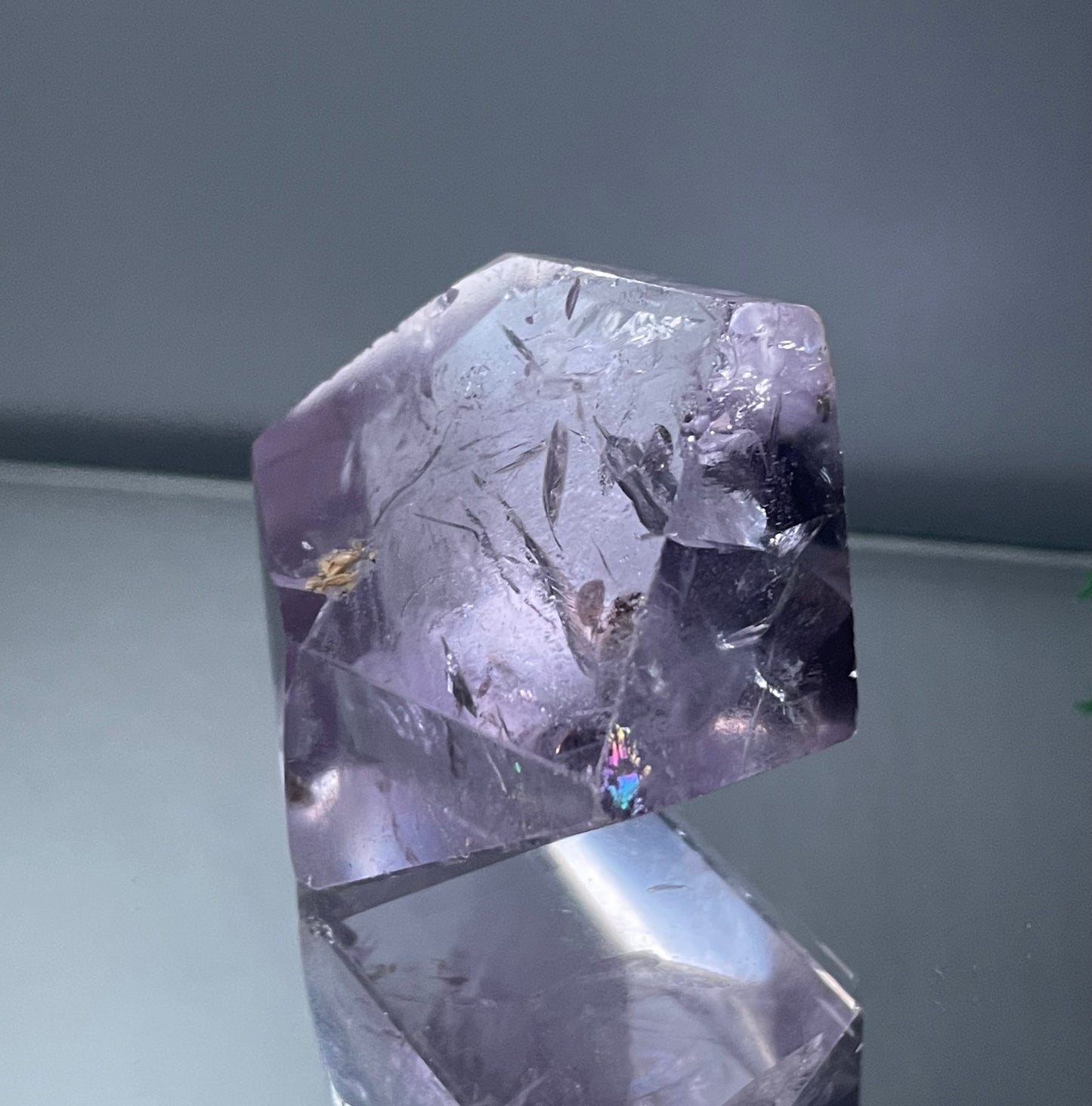 Amethyst Faceted Mini Freeform Crystal Gemstone (3)