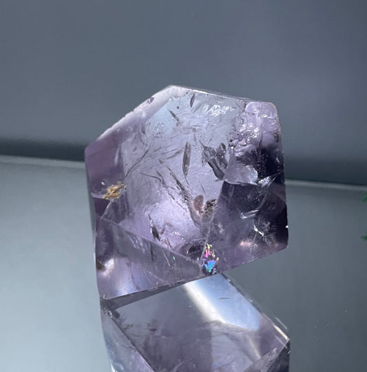 Amethyst Faceted Mini Freeform Crystal Gemstone (3)