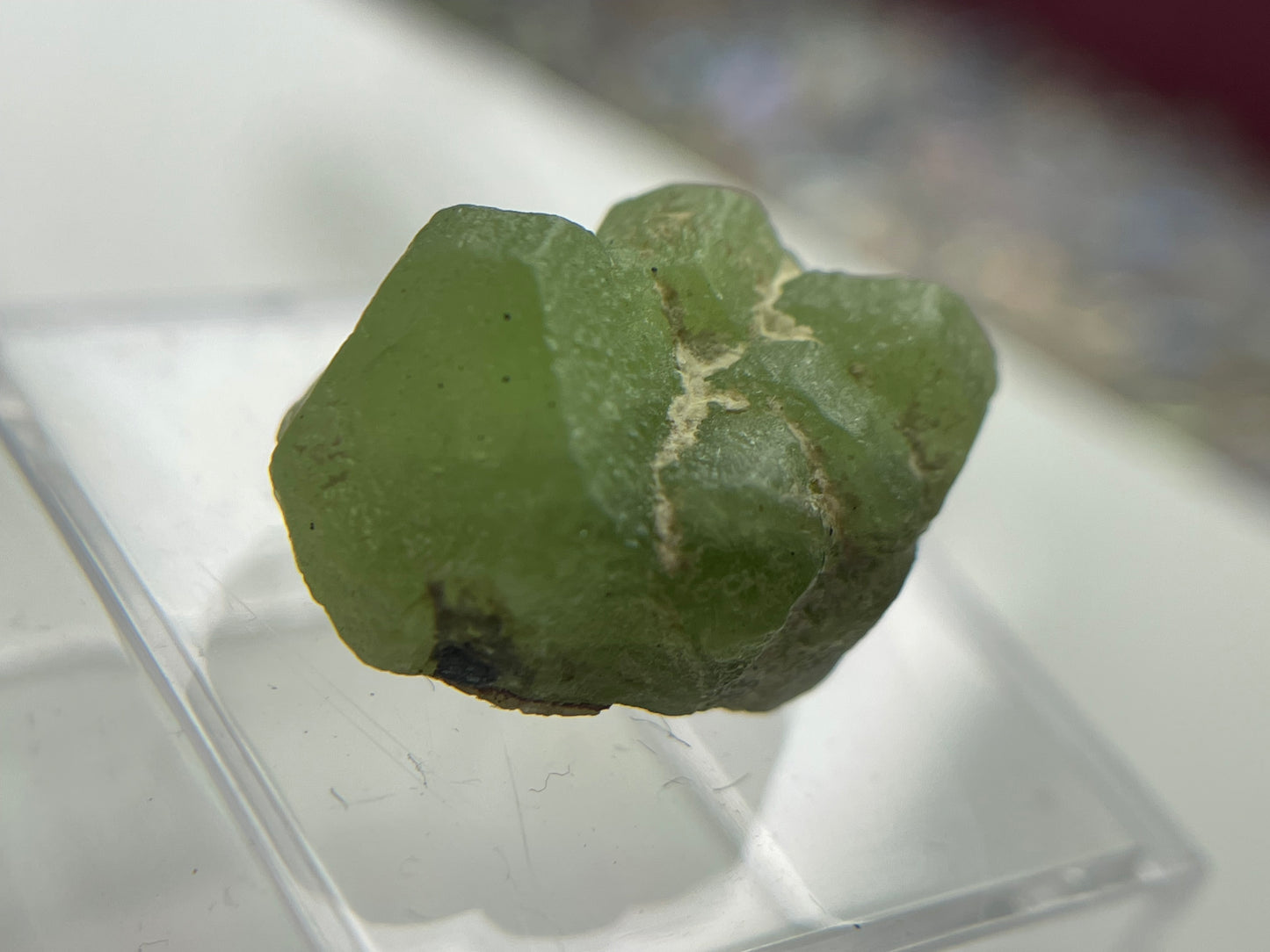 Micro Peridot Rough Crystal Gemstone Specimen (2)