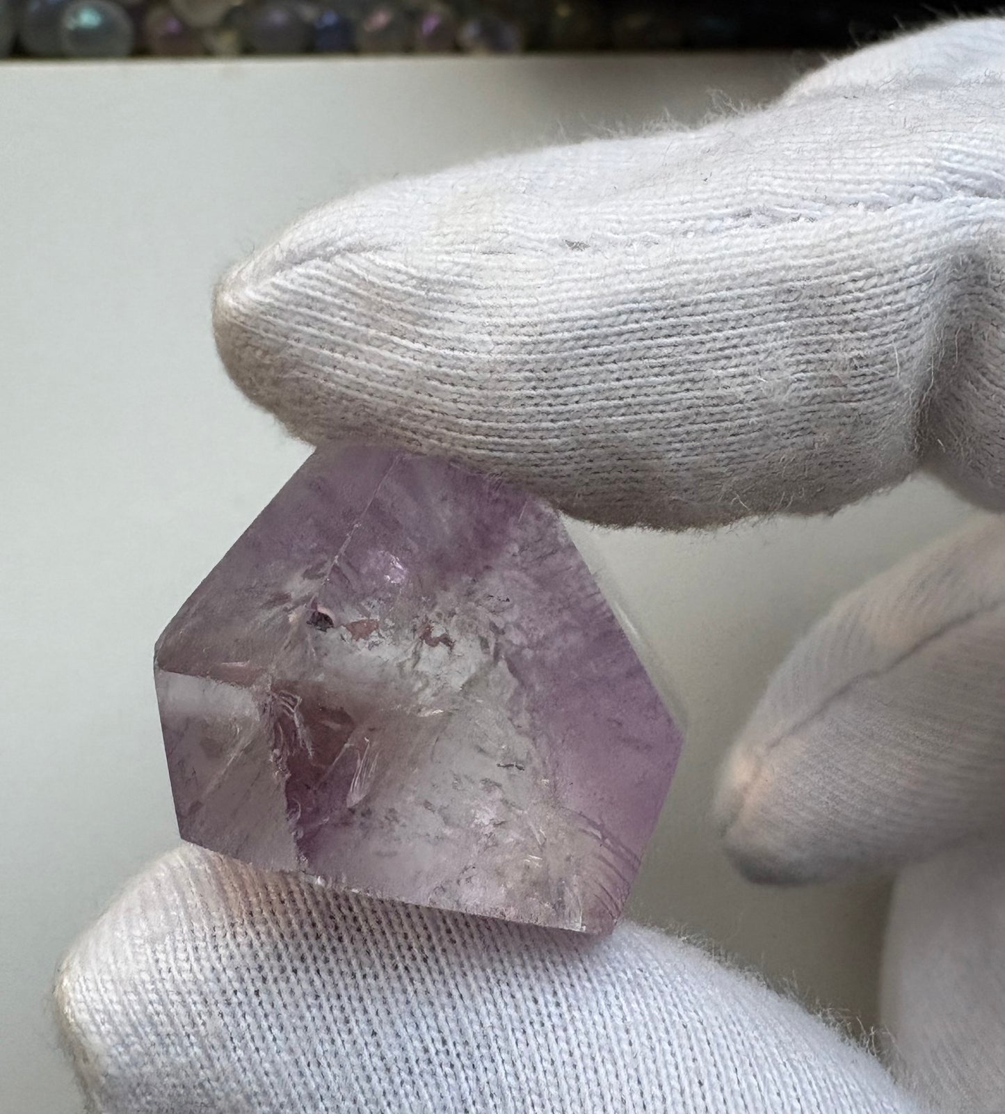 Amethyst Faceted Mini Freeform Crystal Gemstone (2)