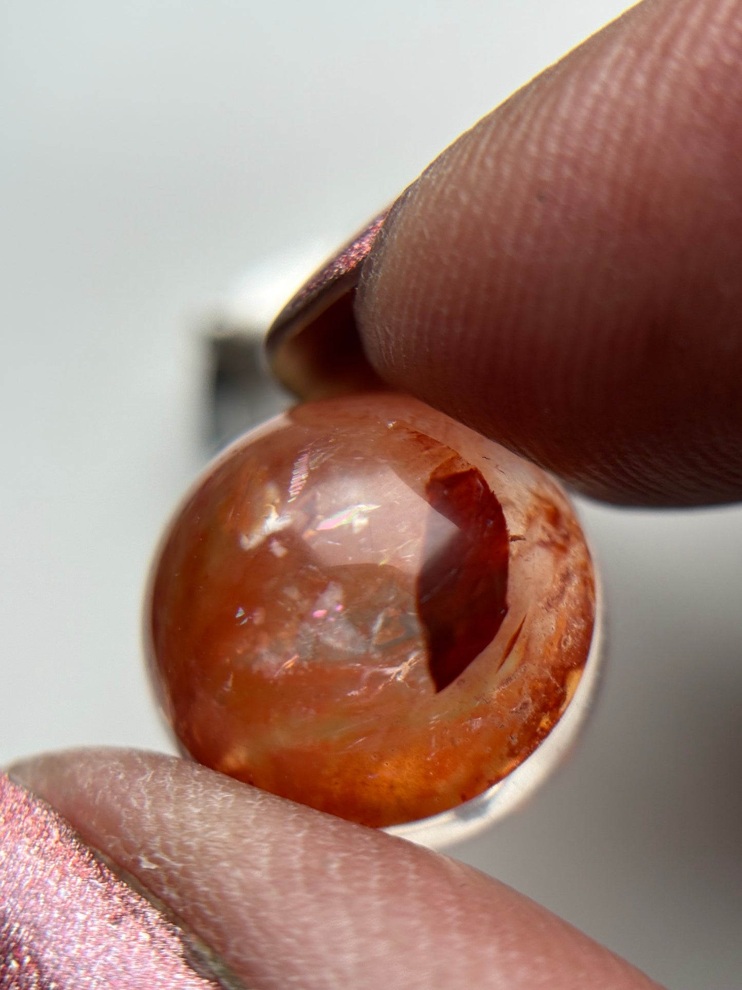 Star Fire Quartz Crystal Gemstone Sphere - Mini (2)