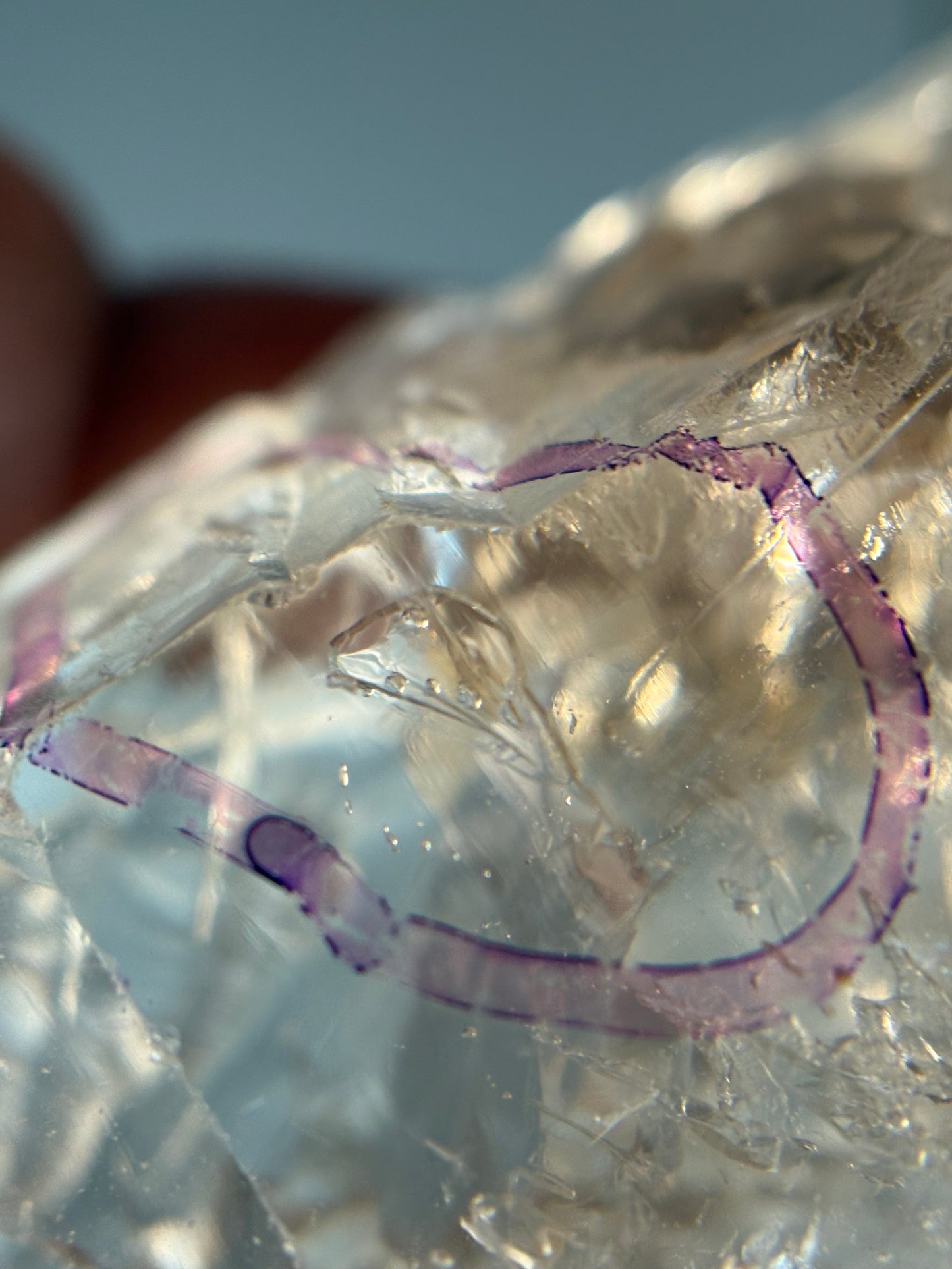 Citrine Enydro Bubble Crystal Gemstone Tower Point