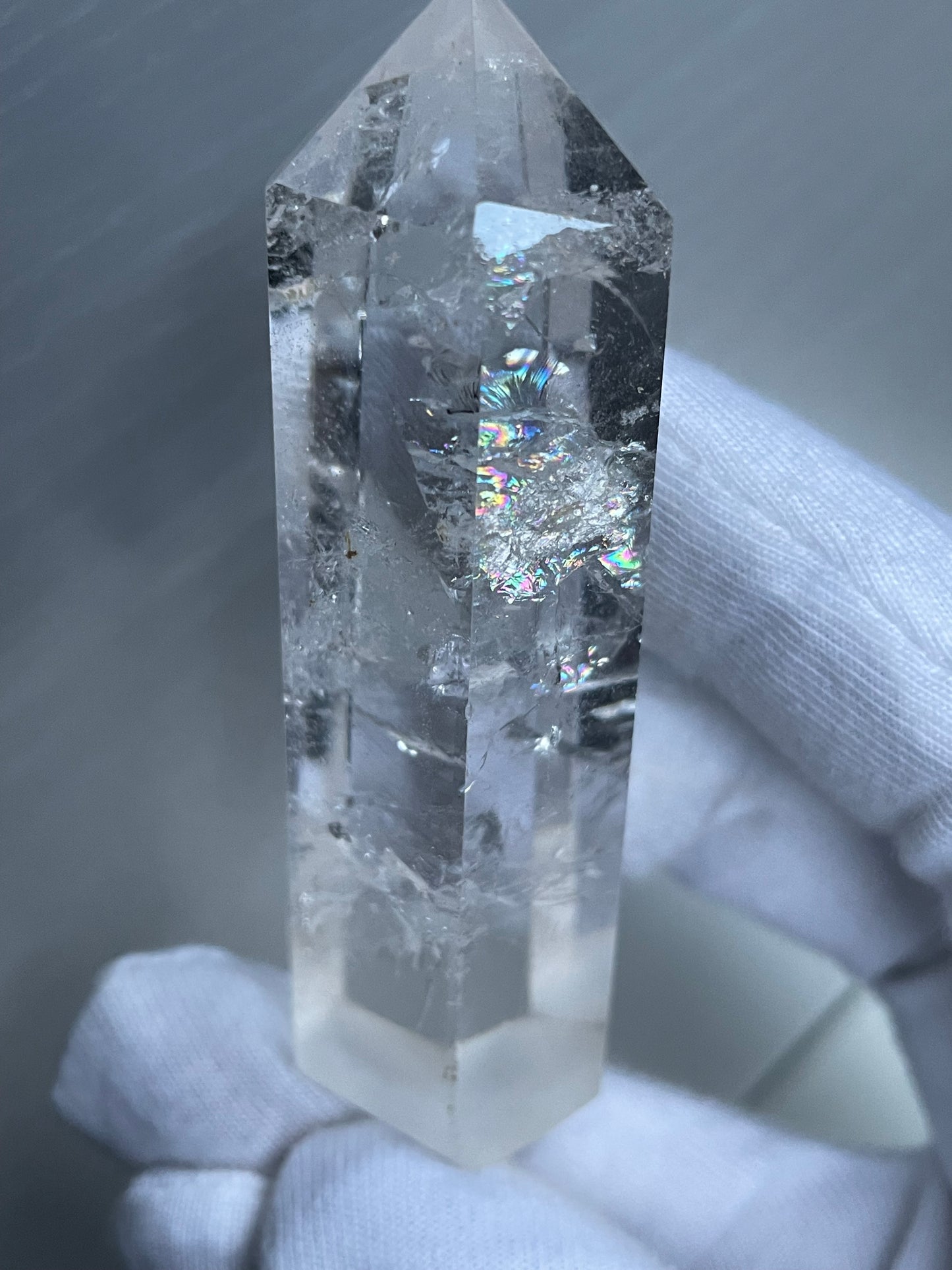 Clear Quartz Crystal Gemstone Point Tower - Clarity 1 (A)