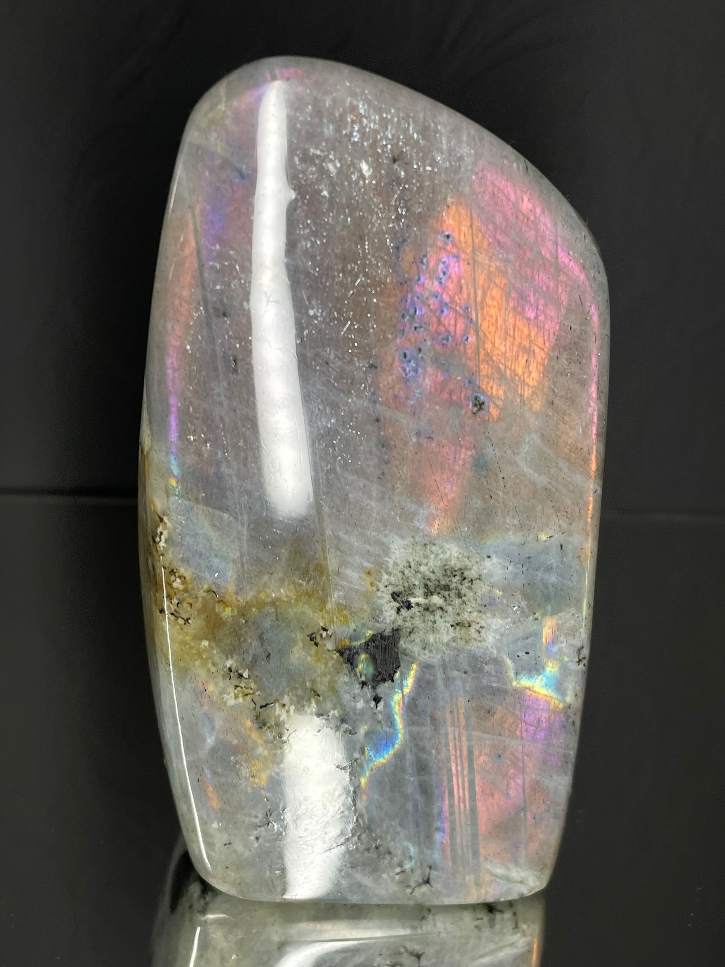 Labradorite Crystal Gemstone Cut Base Freeform (L)
