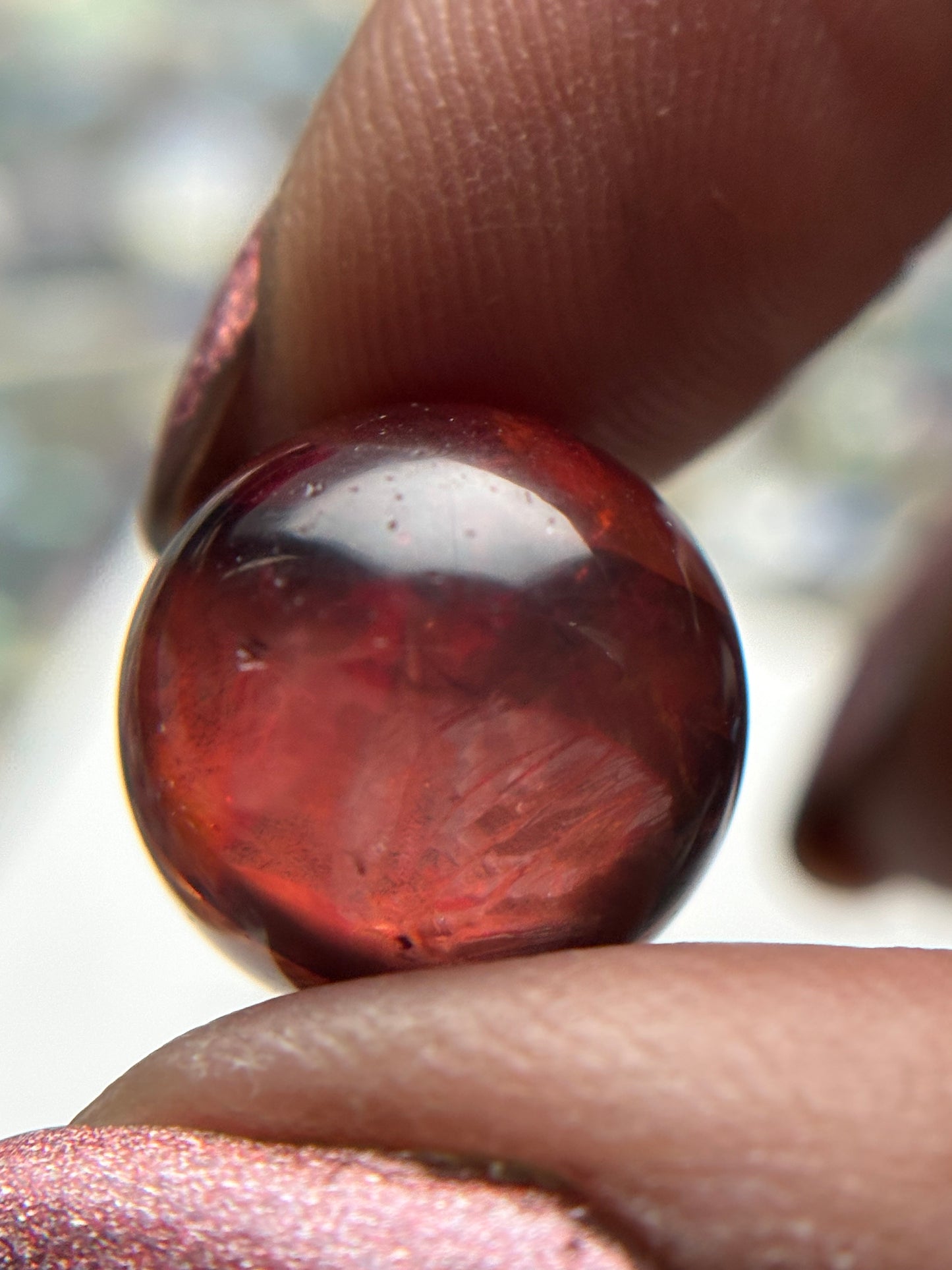 Star Fire Quartz Crystal Gemstone Sphere - Mini (4)