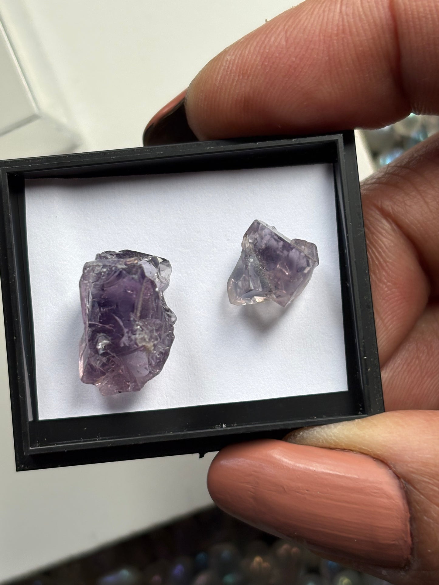 Fluorite UK Micro Rough Specimen Crystal Gemstone (2)