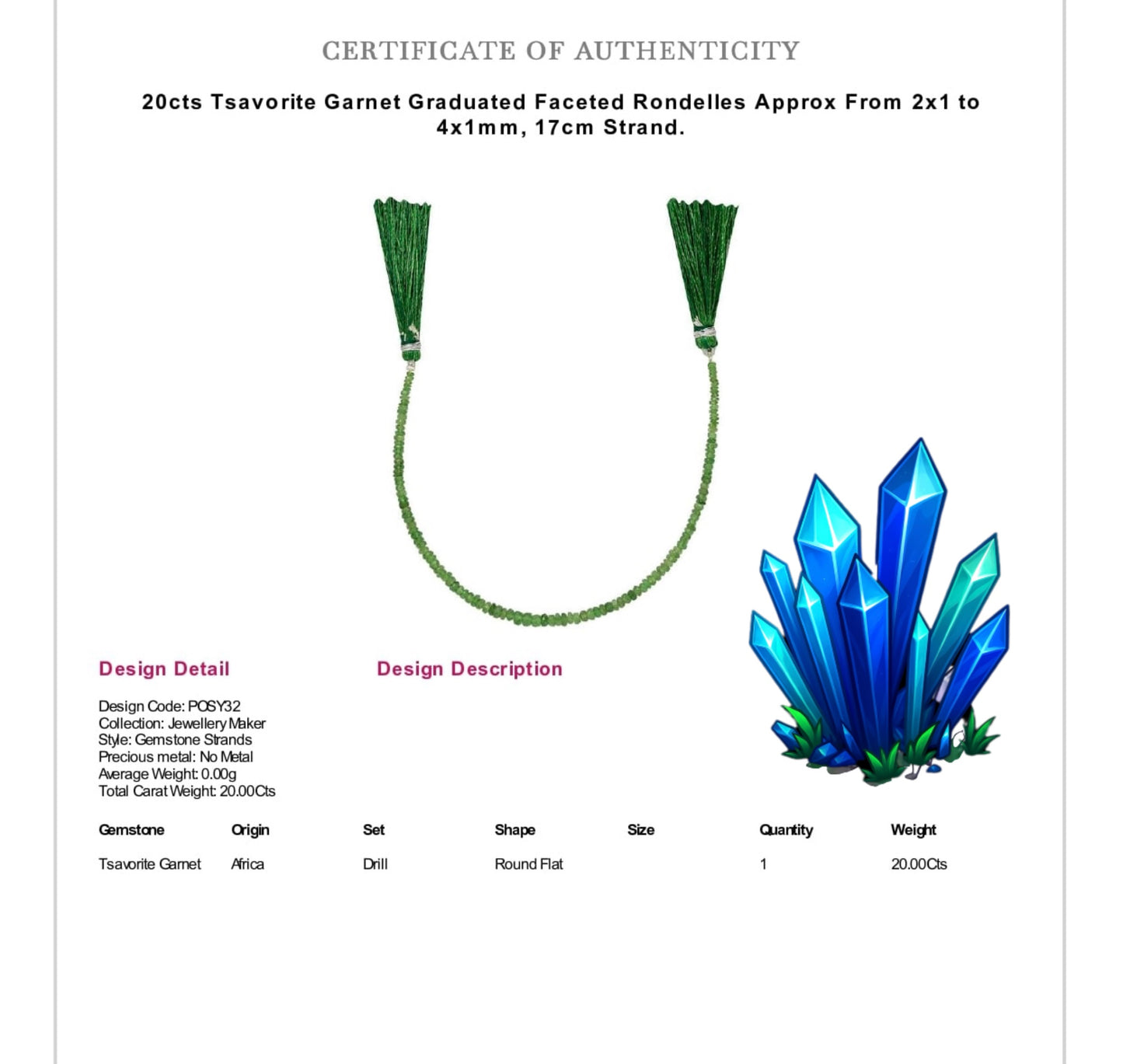 Tsavorite Green Garnet Peach Pearl Crystal Gemstone 18k Gold Sterling Silver Earrings (Certified)