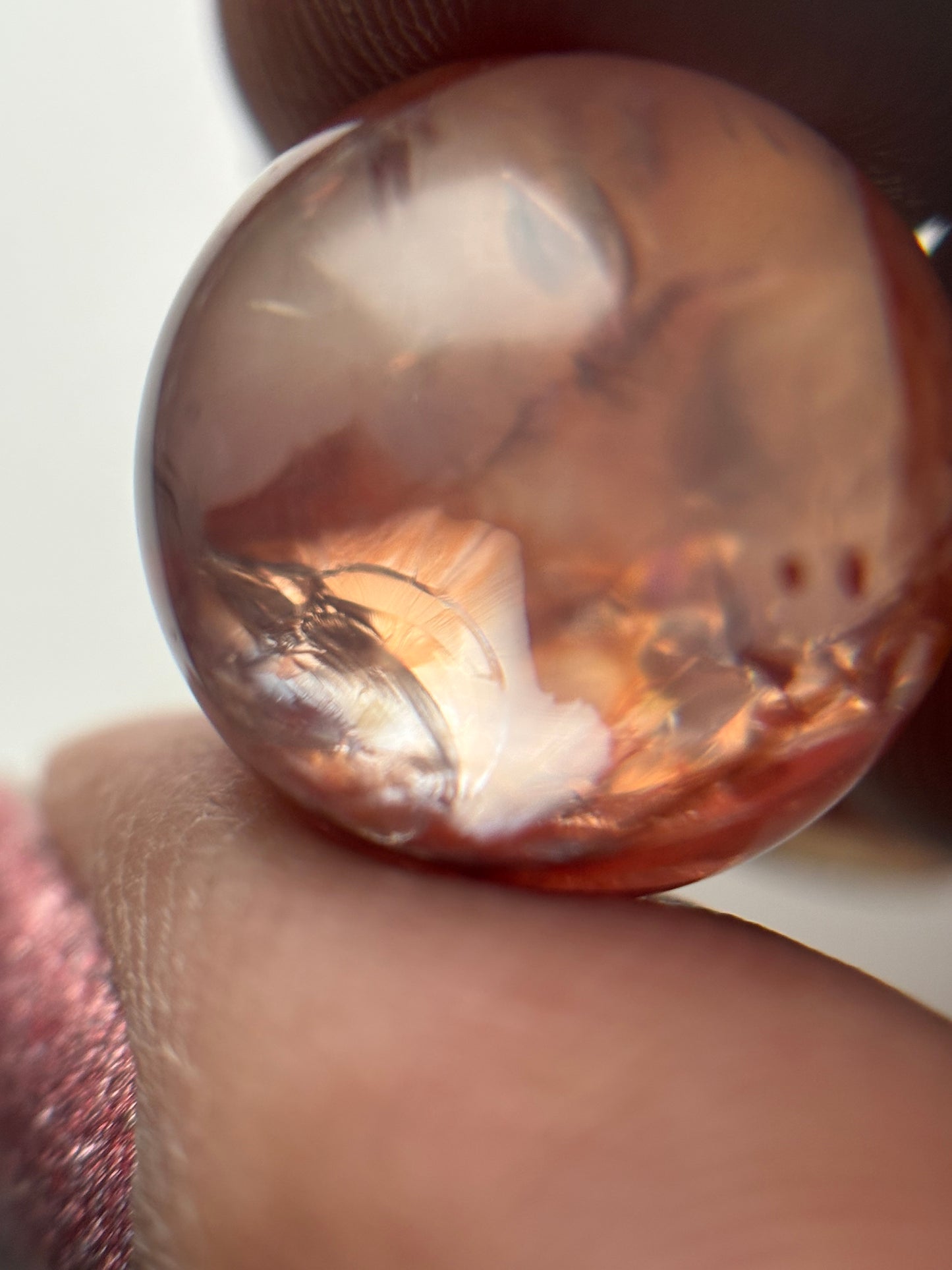 Star Fire Quartz Crystal Gemstone Sphere - Mini (5)