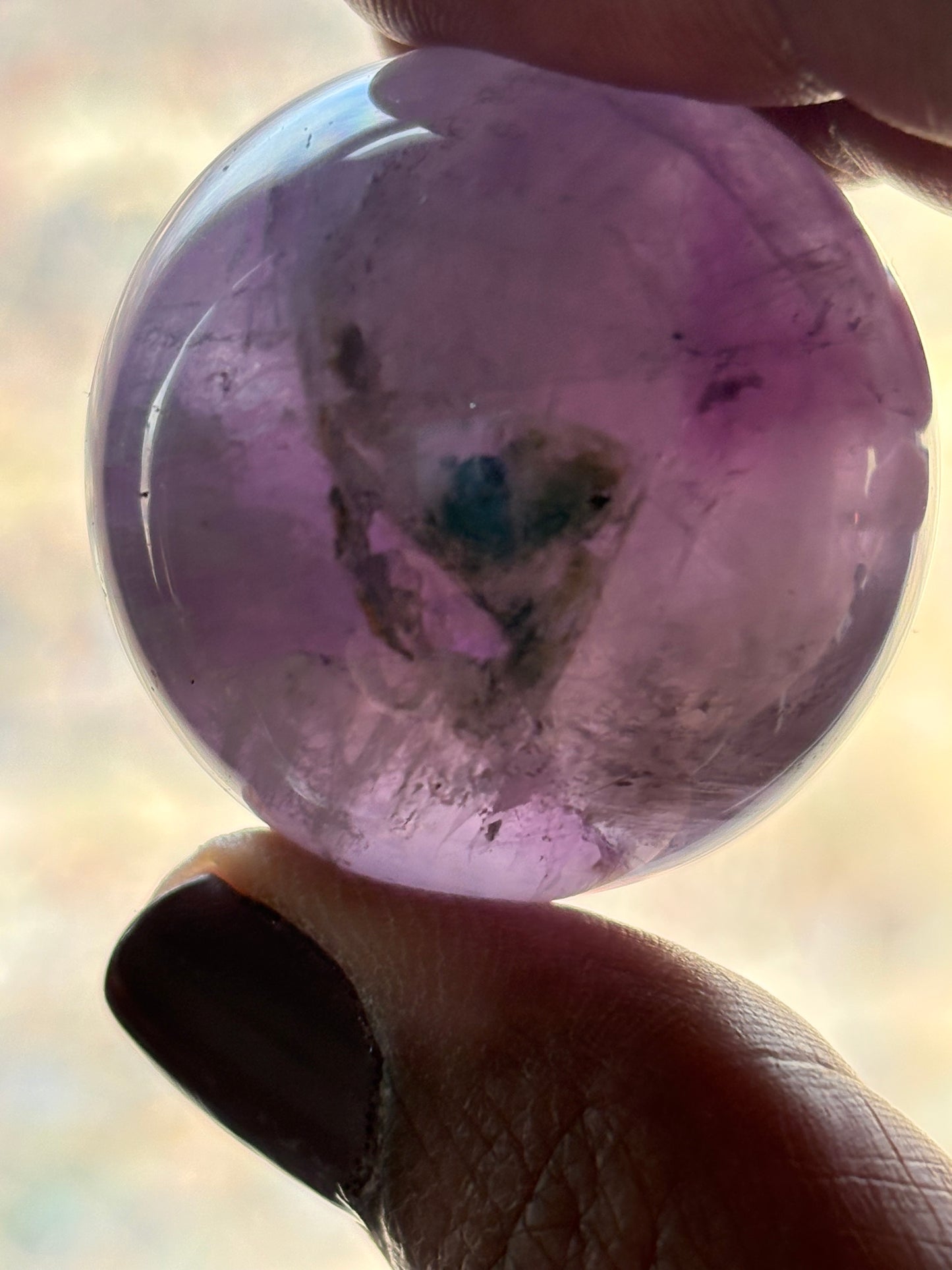 Amethyst Crystal Gemstone Sphere