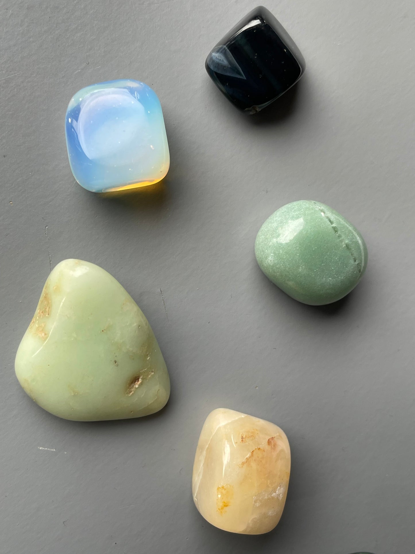 Butterfly Card & Gemstone Crystal Tumbled Stone Gift Set (3)