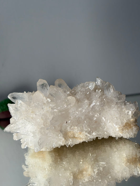 Himalayan Clear Quartz Gemstone Crystal Rough Cluster Specimen (A)