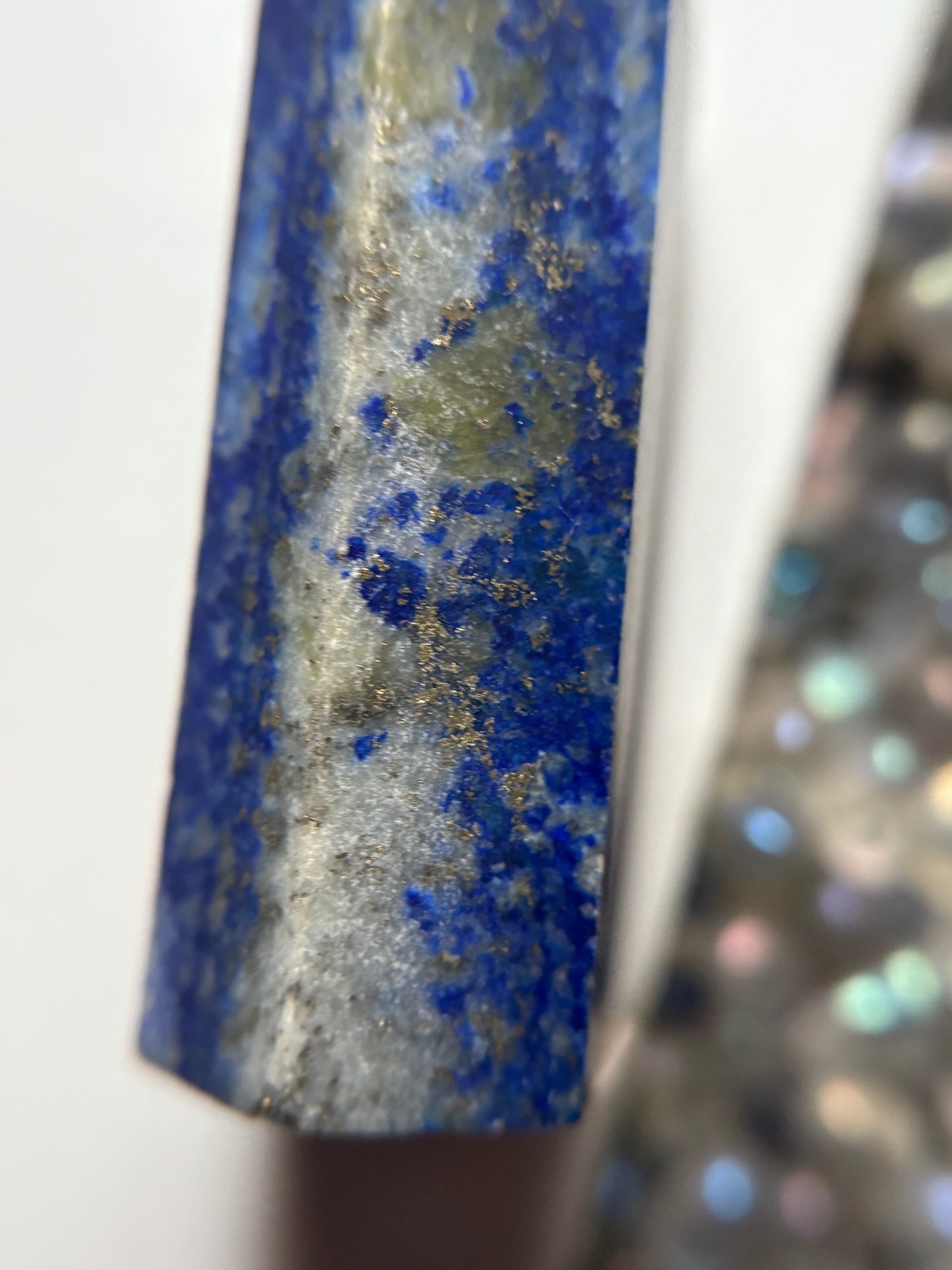 Lapis Lazuli Gemstone Crystal Tower Point (2)