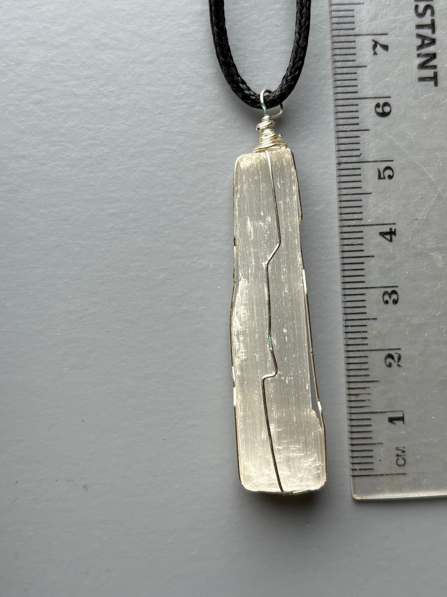 Selenite Satin Spar Gemstone Crystal Chakra Bar Cleansing Gift Set