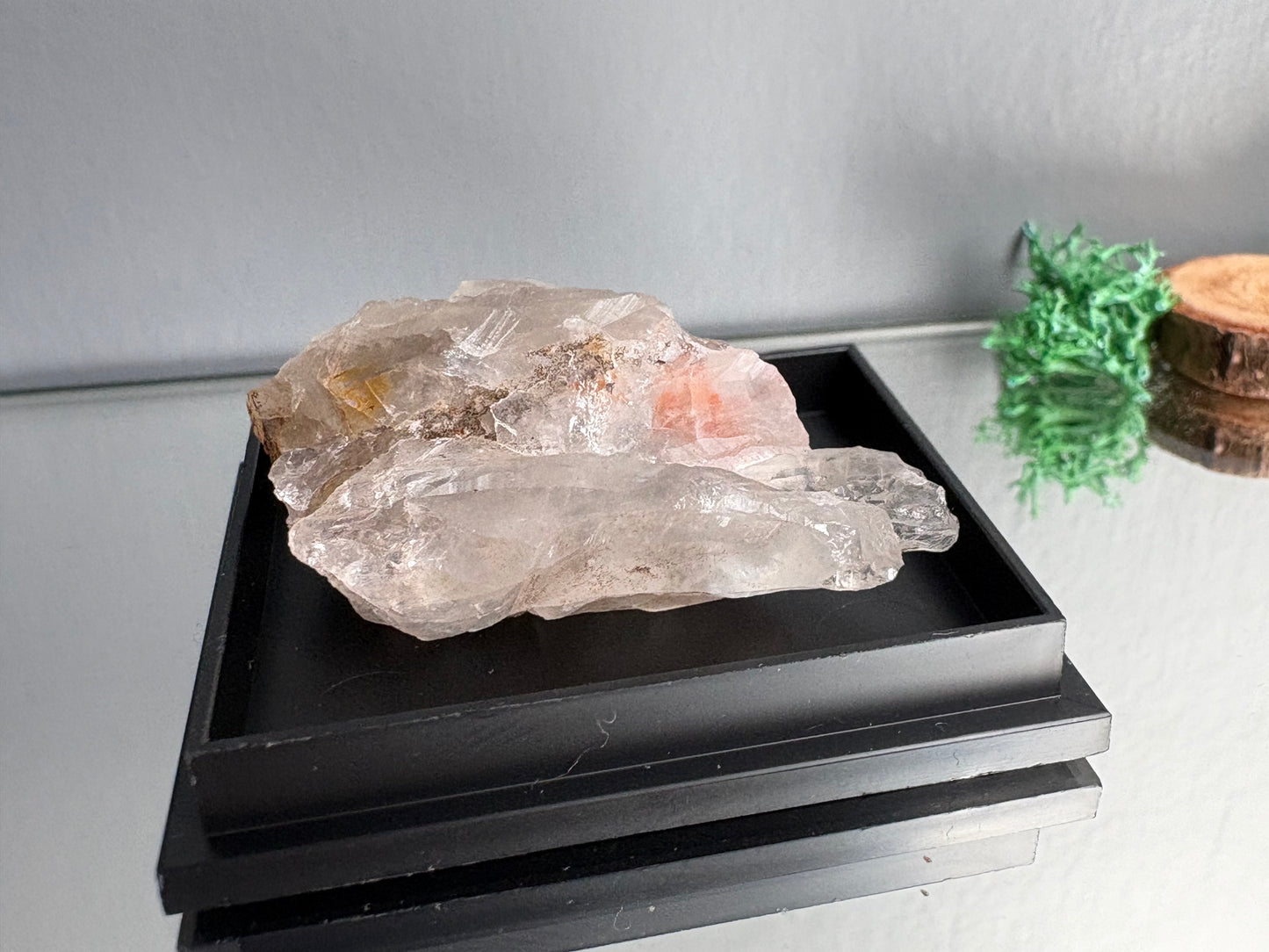 Scottish Hematoid Fire Quartz Crystal Gemstone Rough Specimen