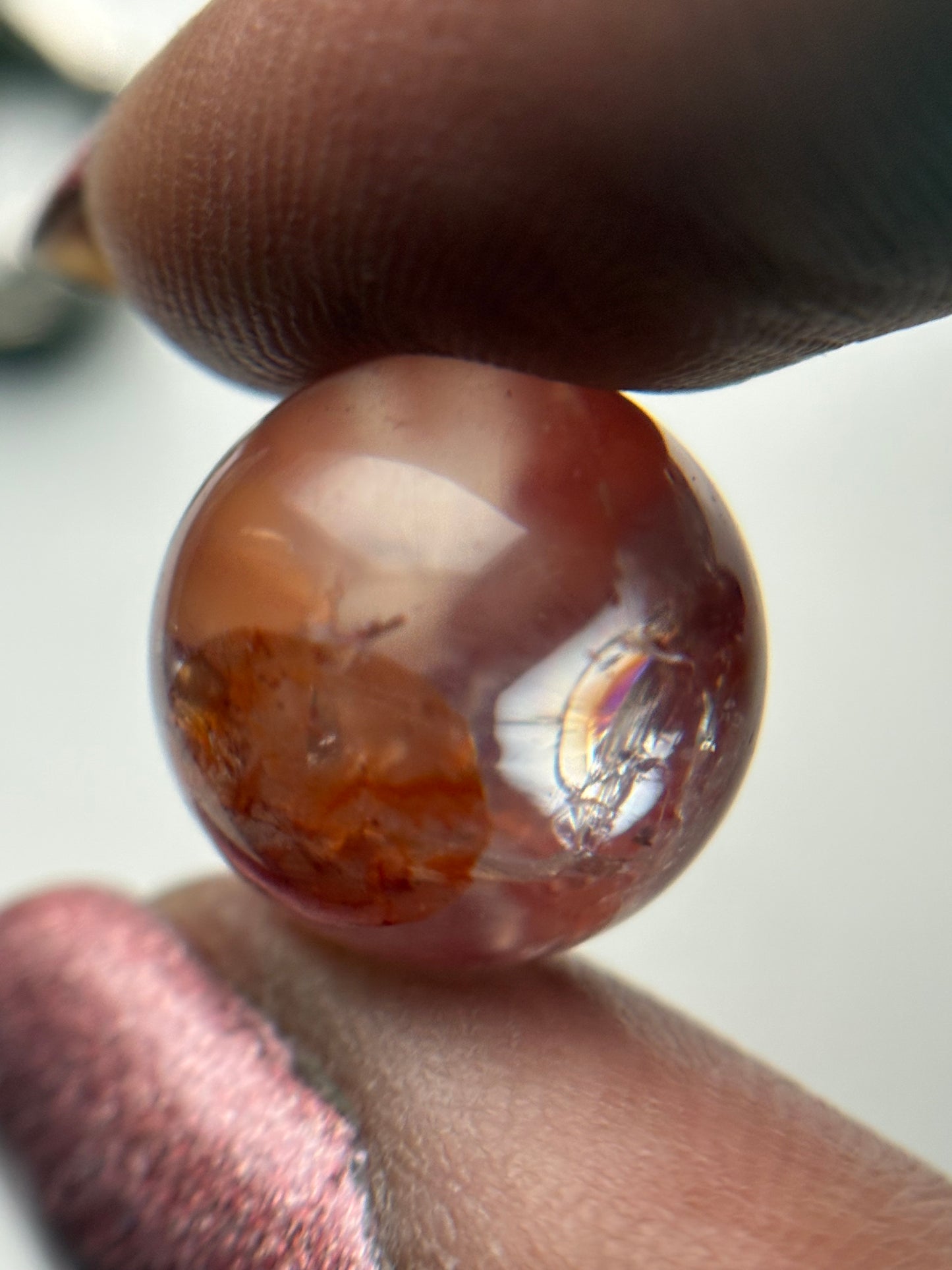 Star Fire Quartz Crystal Gemstone Sphere - Mini (5)