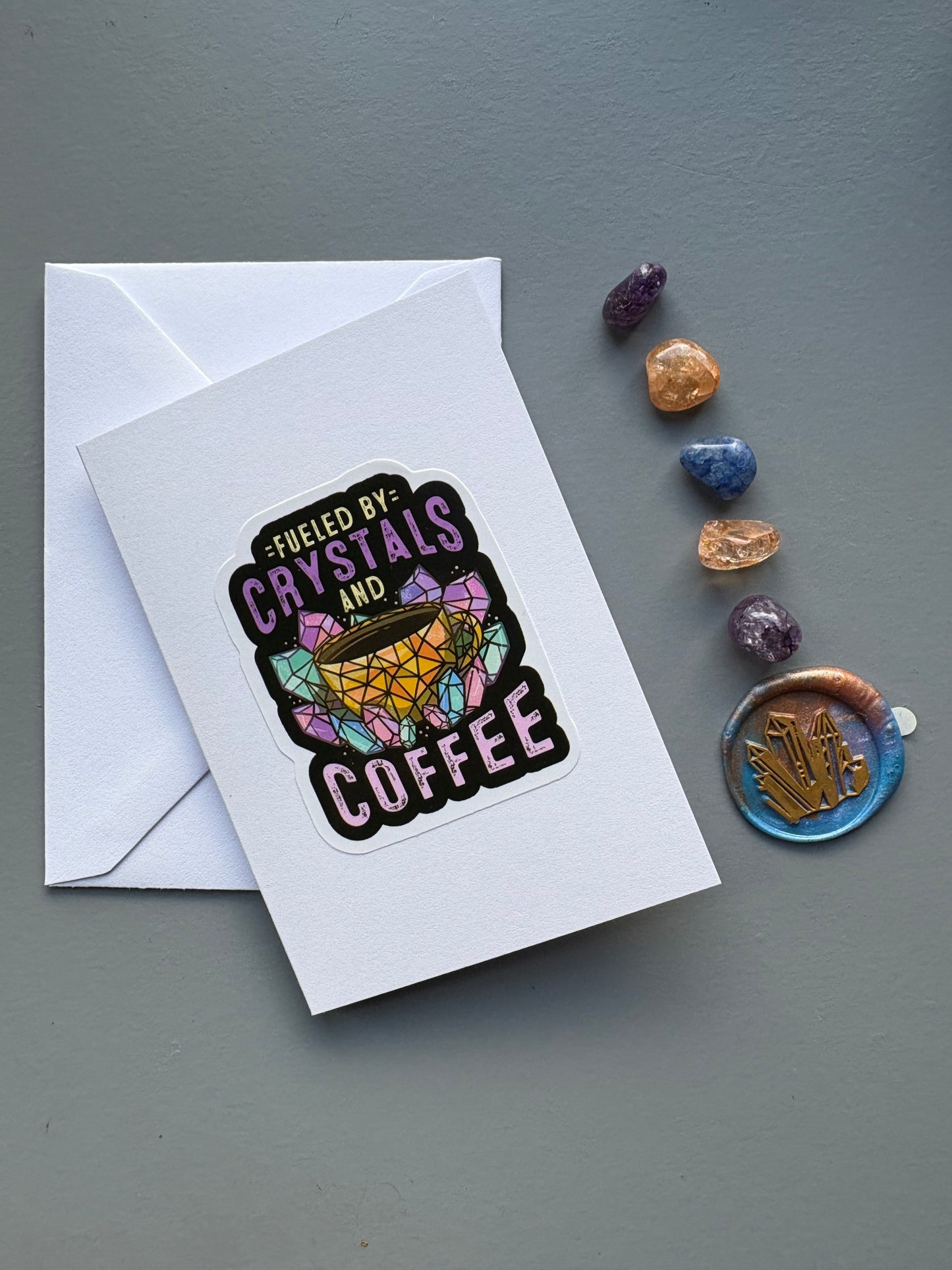 Crystal Card & Mini Crystal Tumbled Stone Gift Set (3)