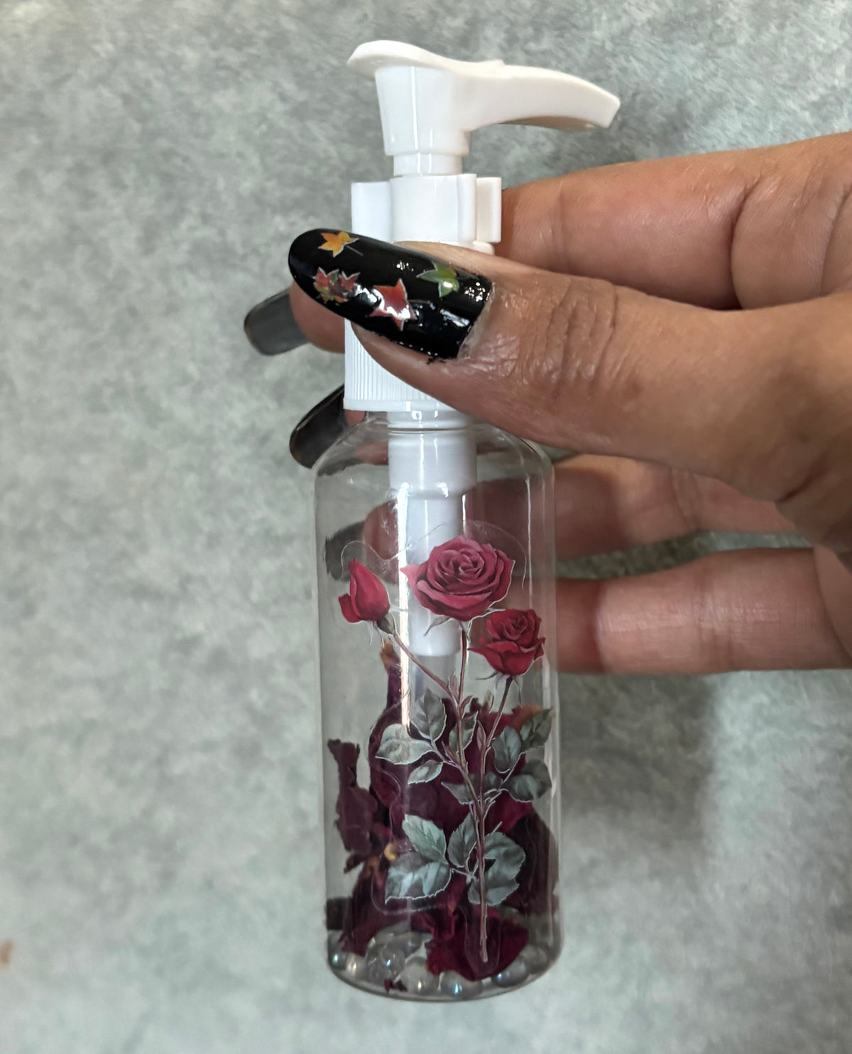 Rose Petal & Angel Aura Quartz - Infused Pump Bottle - 50ml