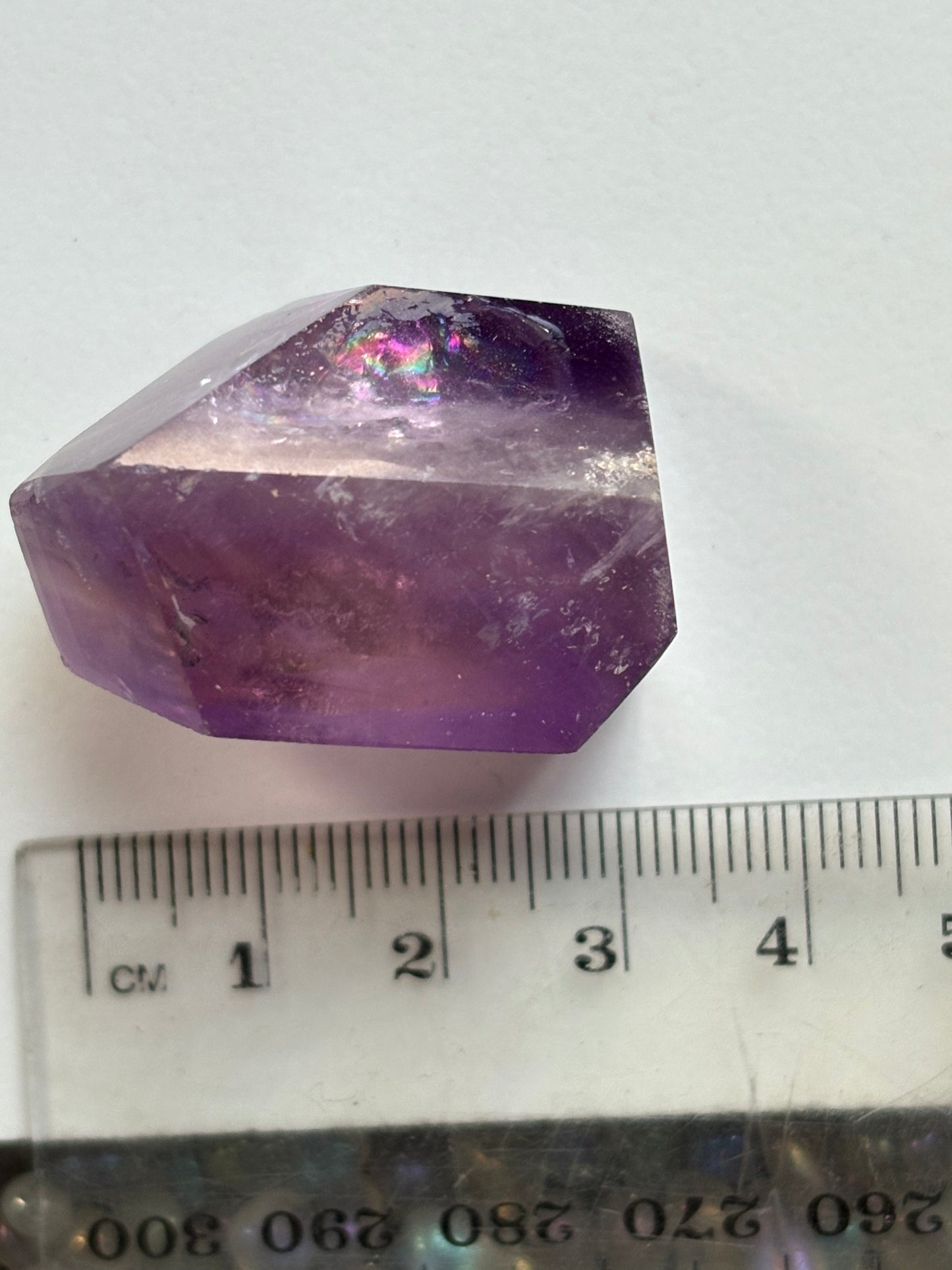 Ametrine Faceted Mini Freeform Crystal Gemstone (4)