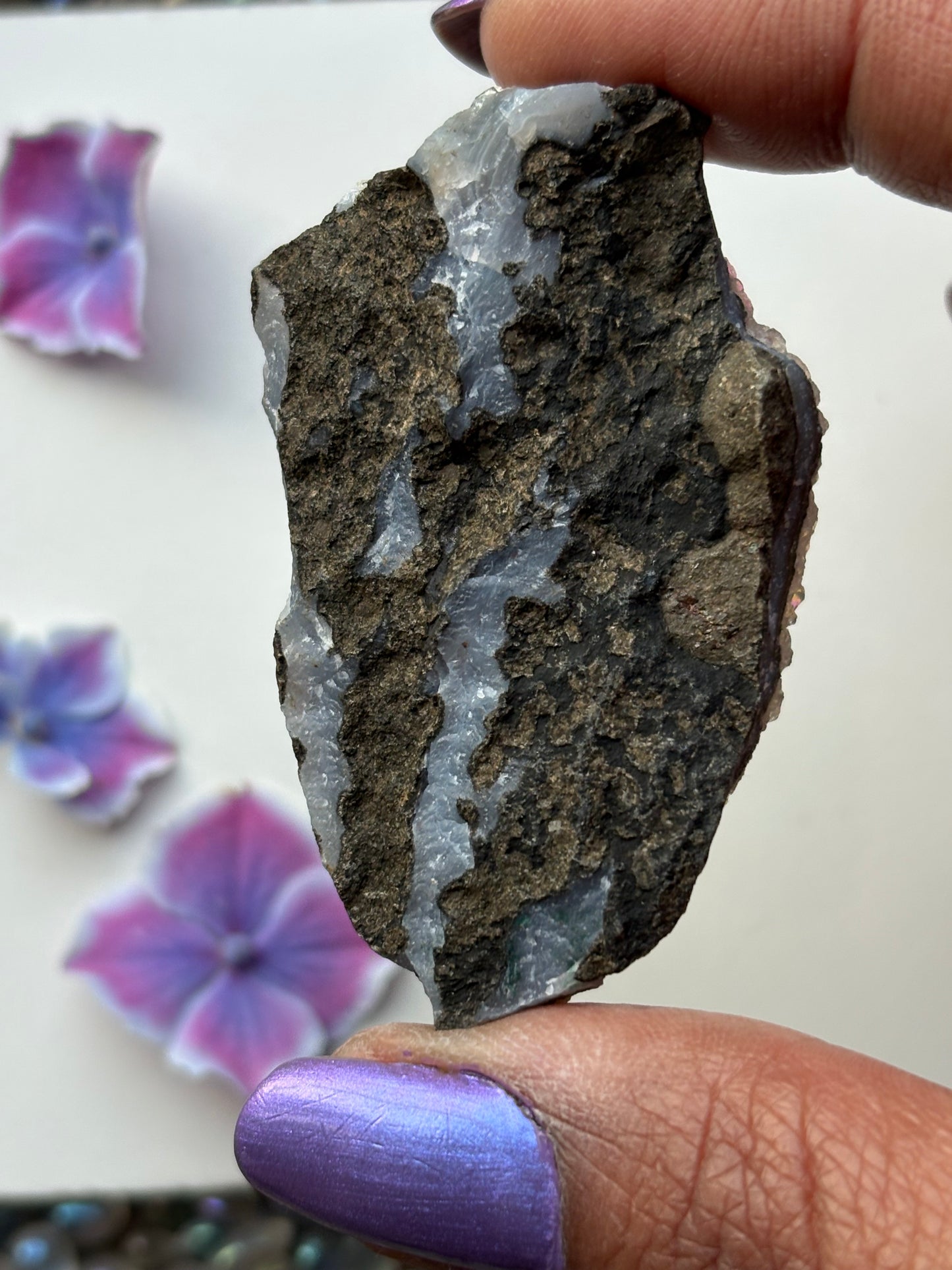 Aura Quartz Crystal Gemstone Cluster - Small (6)