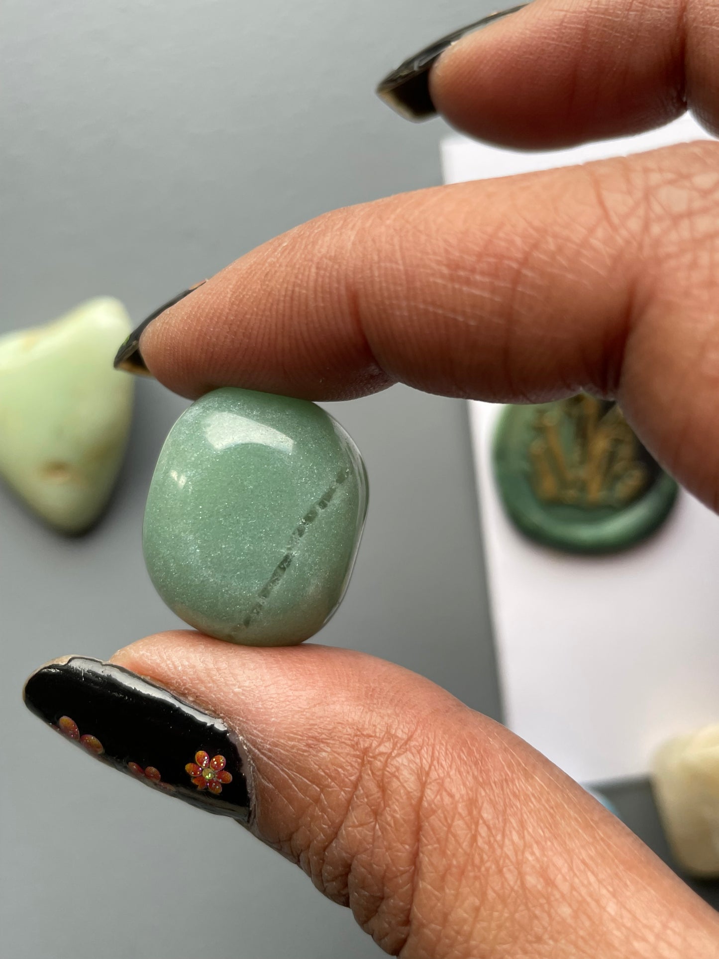 Butterfly Card & Gemstone Crystal Tumbled Stone Gift Set (3)