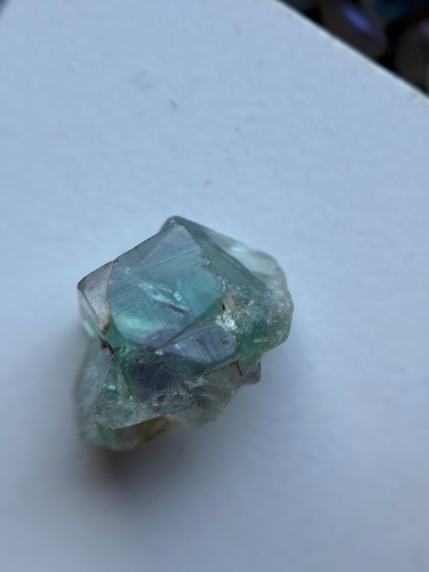 Fluorite UK Micro Rough Specimen Crystal Gemstone (3)