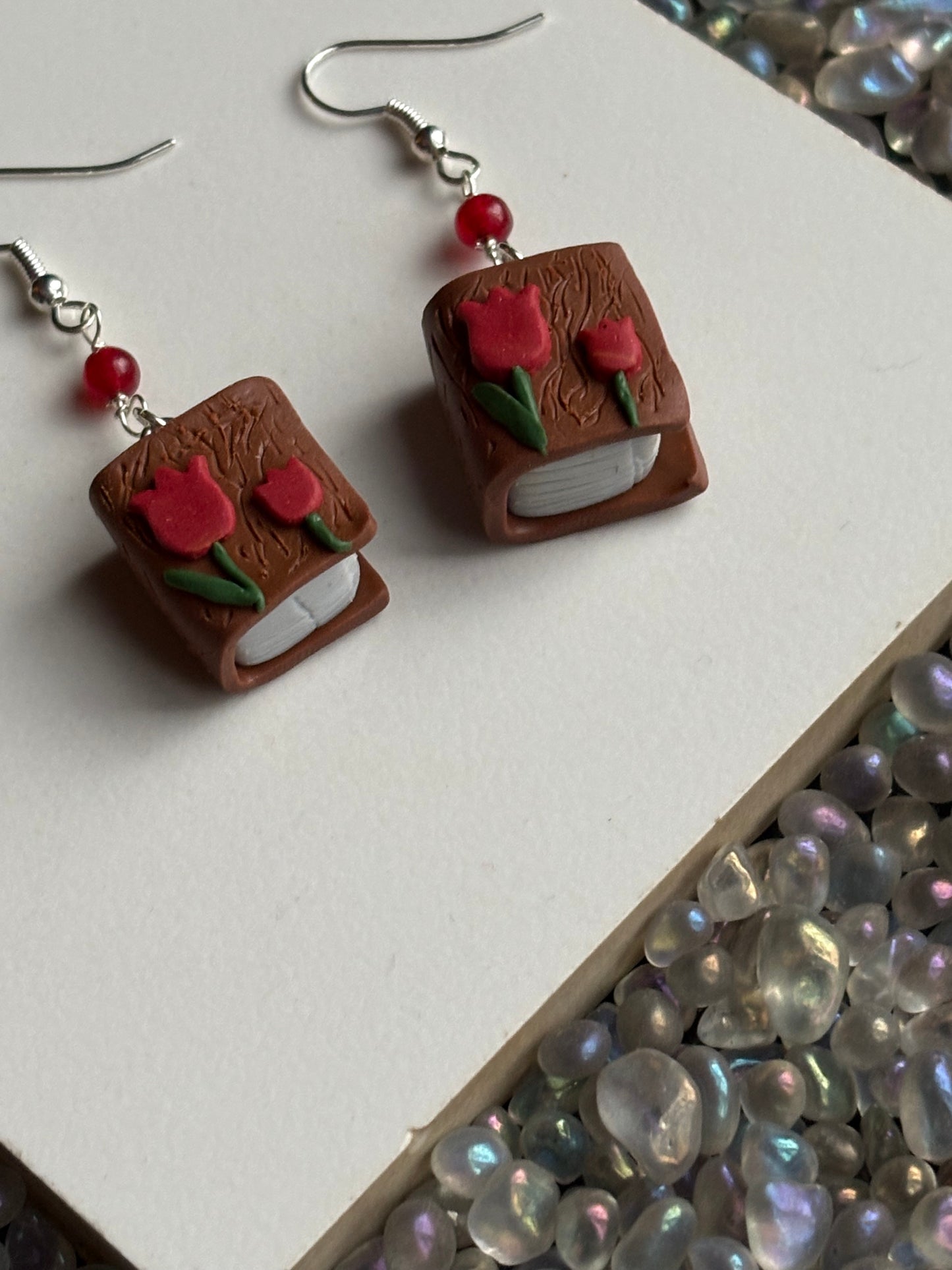 The Eloise Quartz Crystal Gemstone Silver Earrings