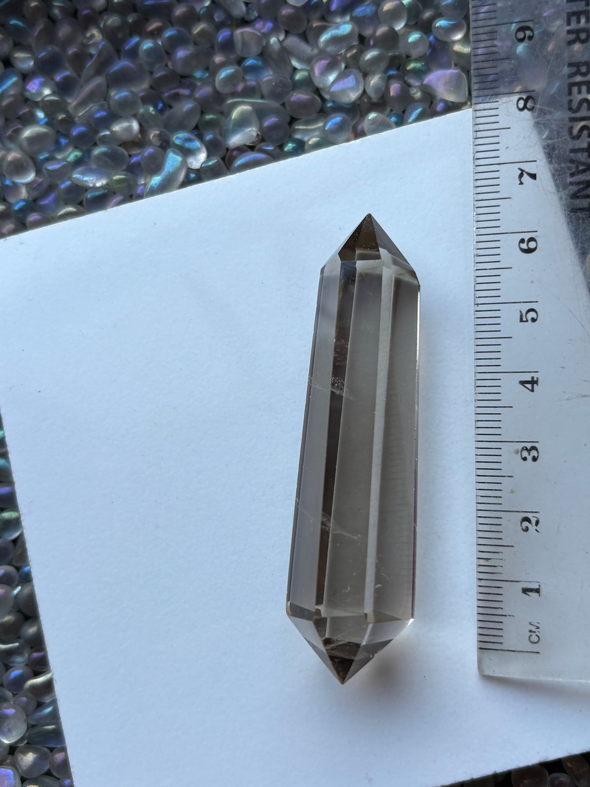 Smoky Quartz Crystal Gemstone Double Terminated Point - (1)