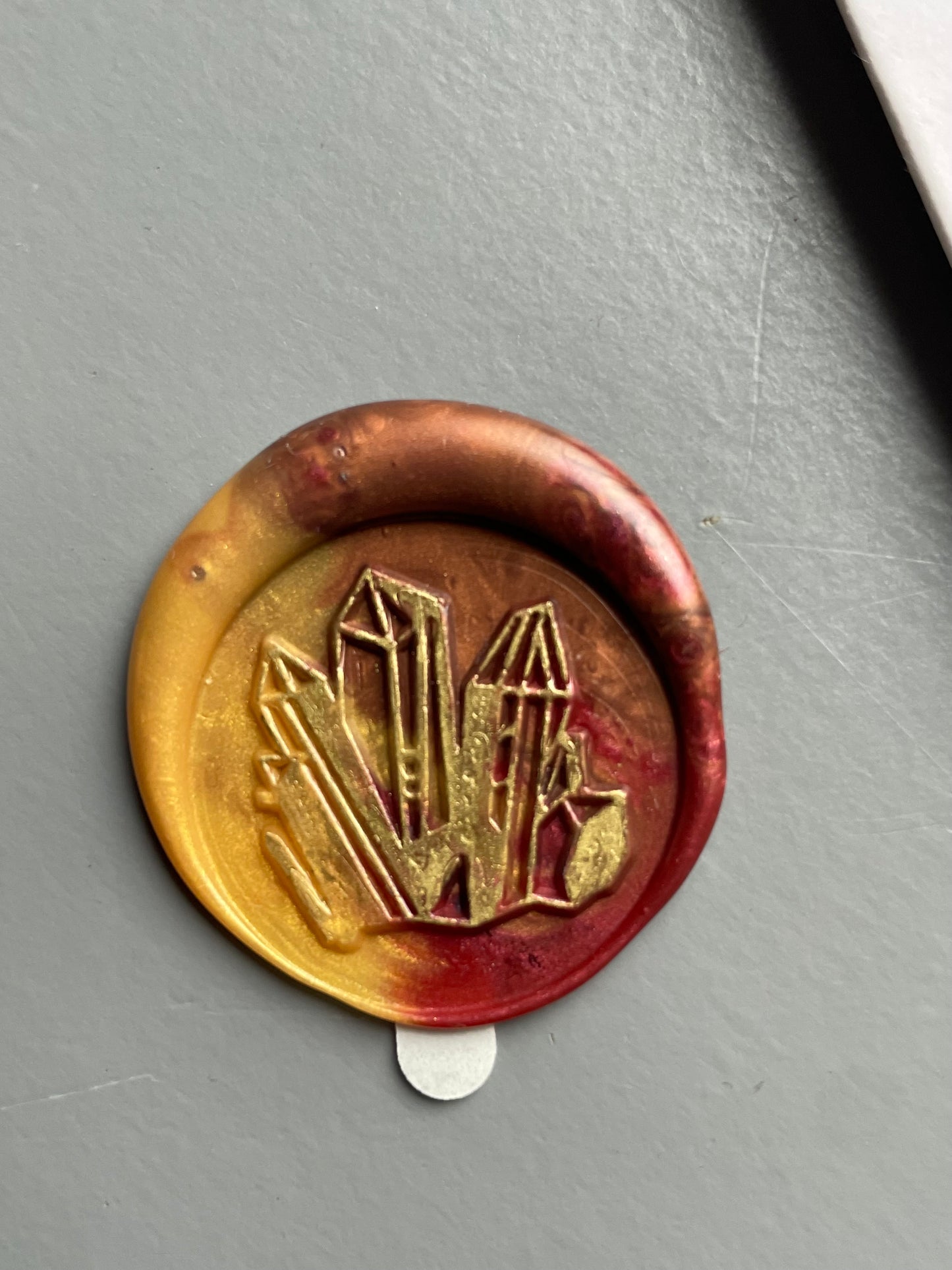 Summer Solstice Butterfly Card & Gemstone Crystal Tumbled Stone Gift Set