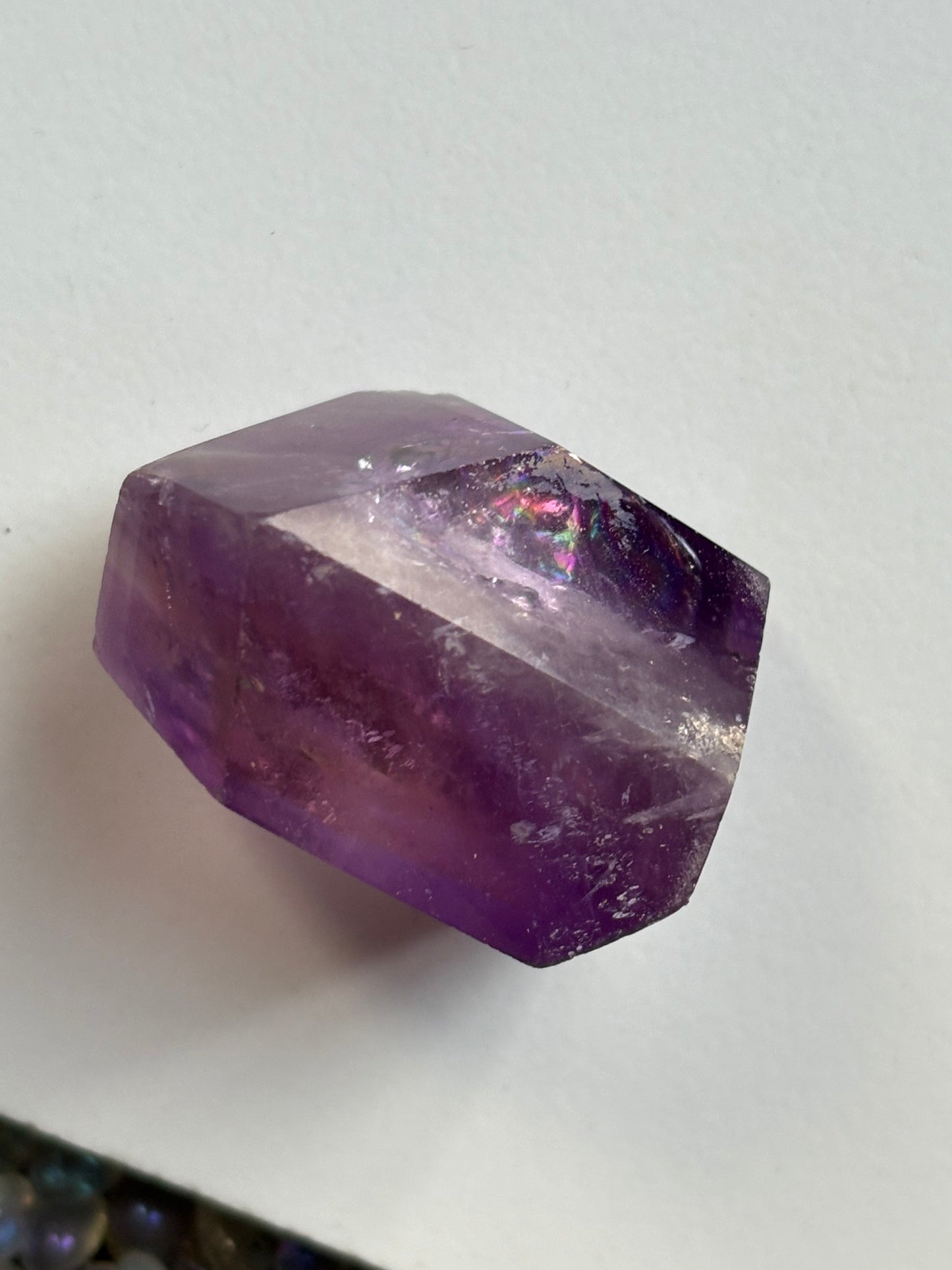 Ametrine Faceted Mini Freeform Crystal Gemstone (4)