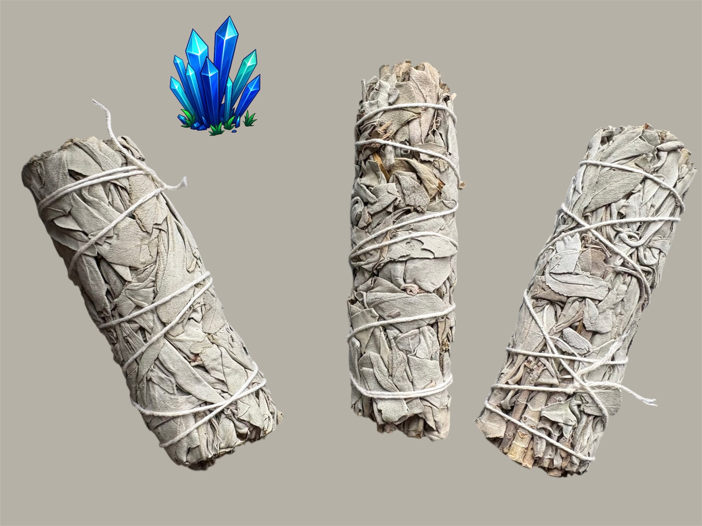 4" White Sage Stick Bundle - Cleanse Self Care