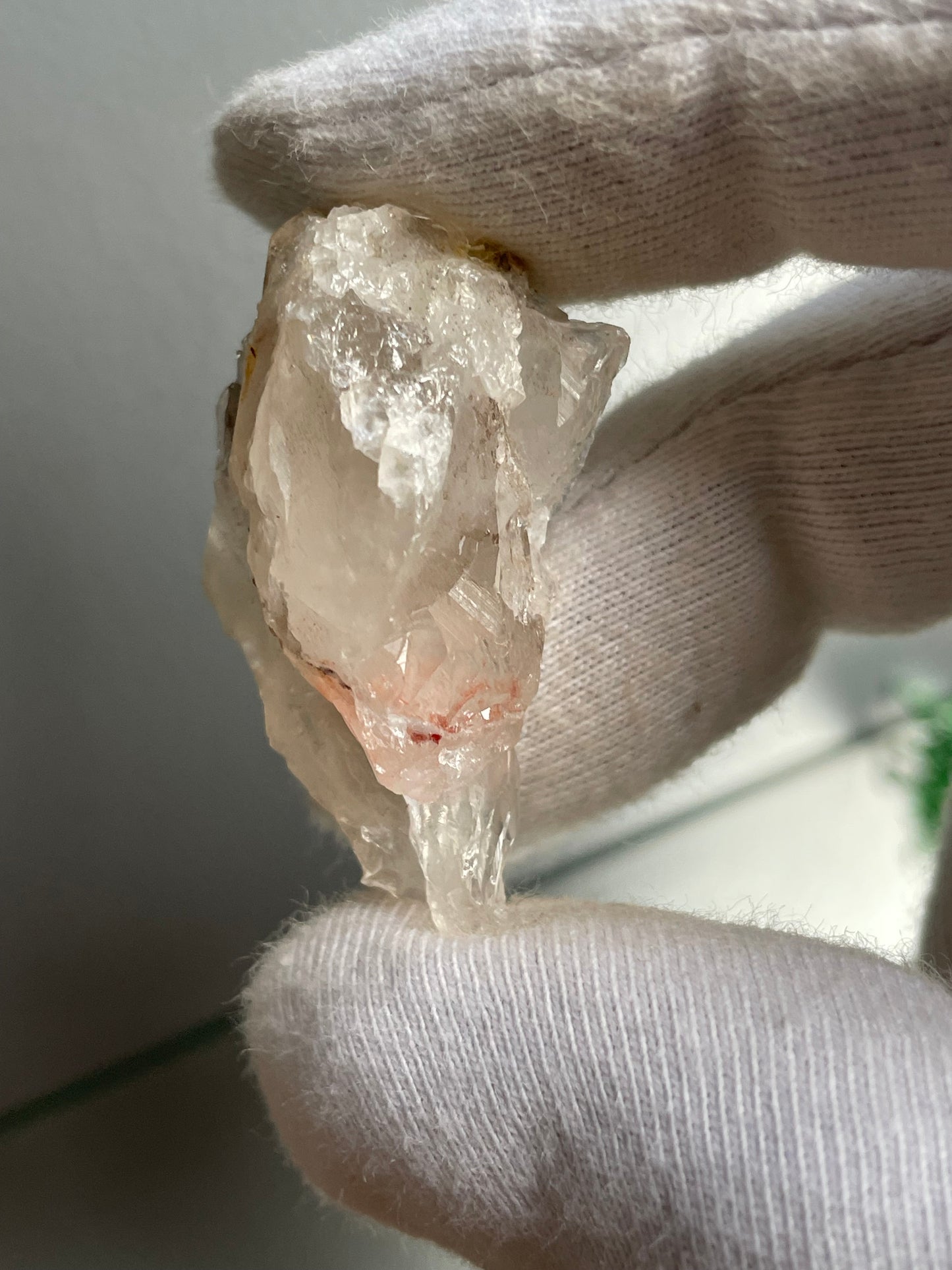 Scottish Hematoid Fire Quartz Crystal Gemstone Rough Specimen