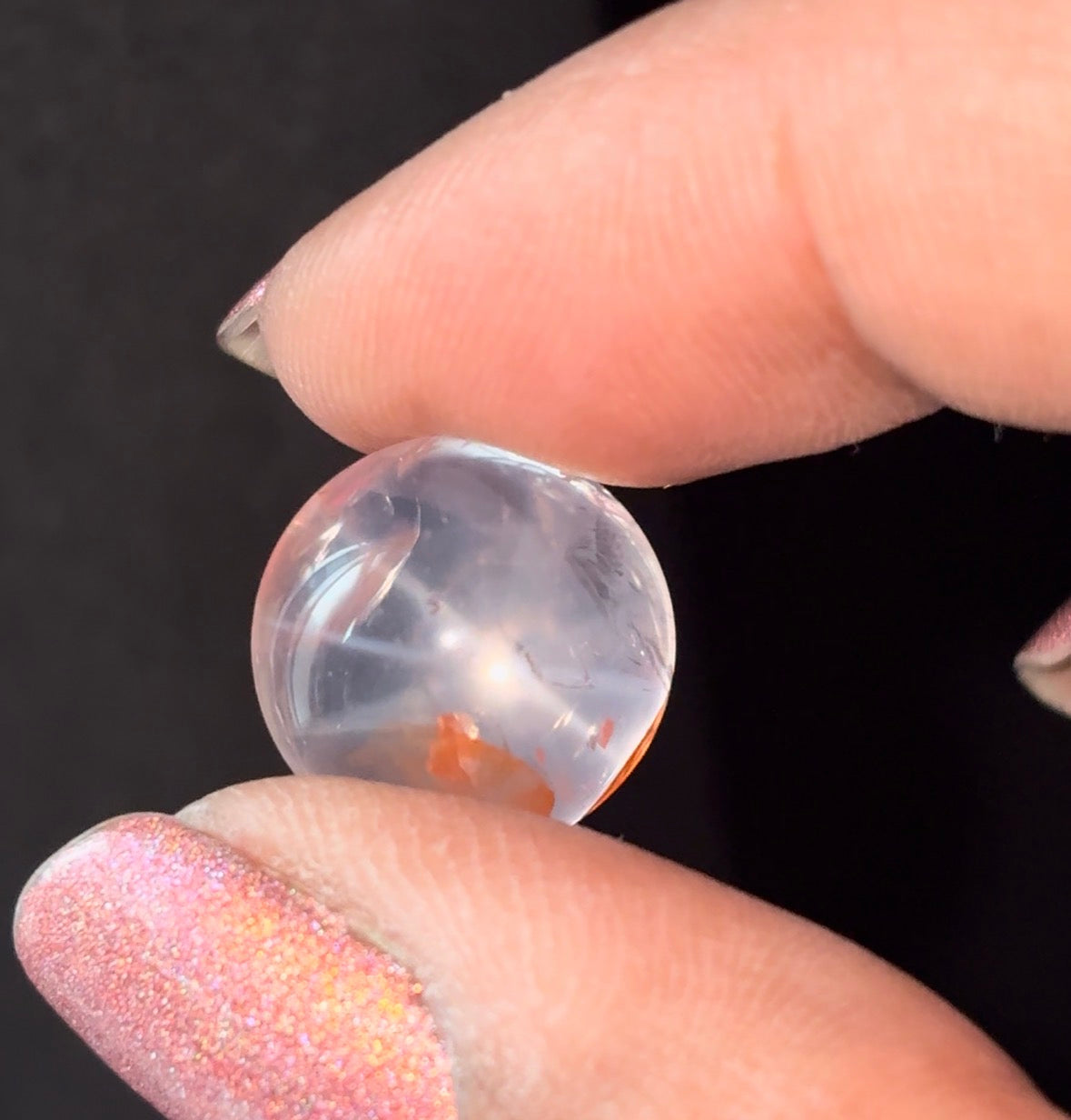 Star Fire Quartz Crystal Gemstone Sphere - Mini (1)